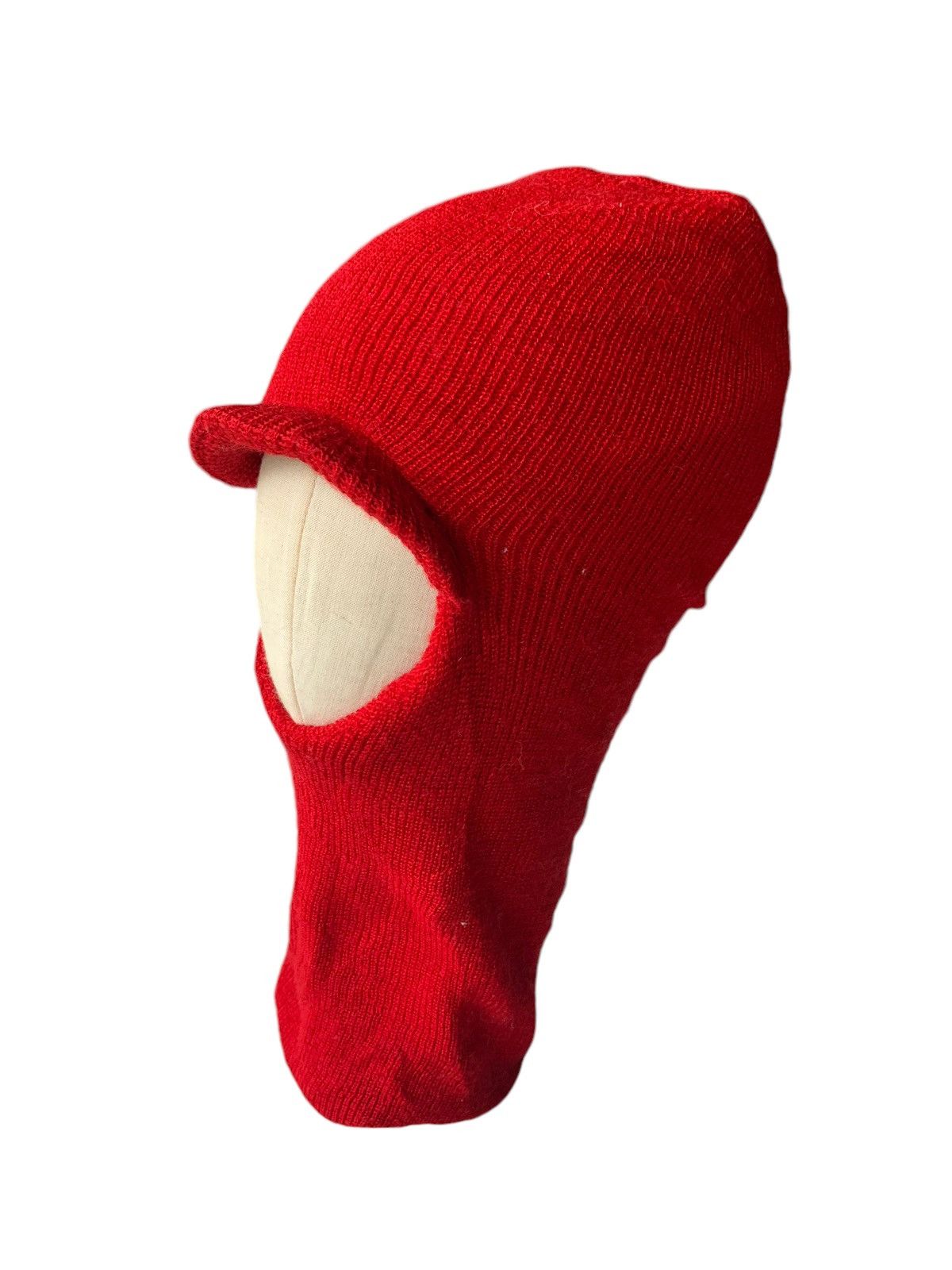 Japanese Brand Rare Balaclava Mask Full Face knitted beanie Hat☠️ Size ONE SIZE - 2 Thumbnail
