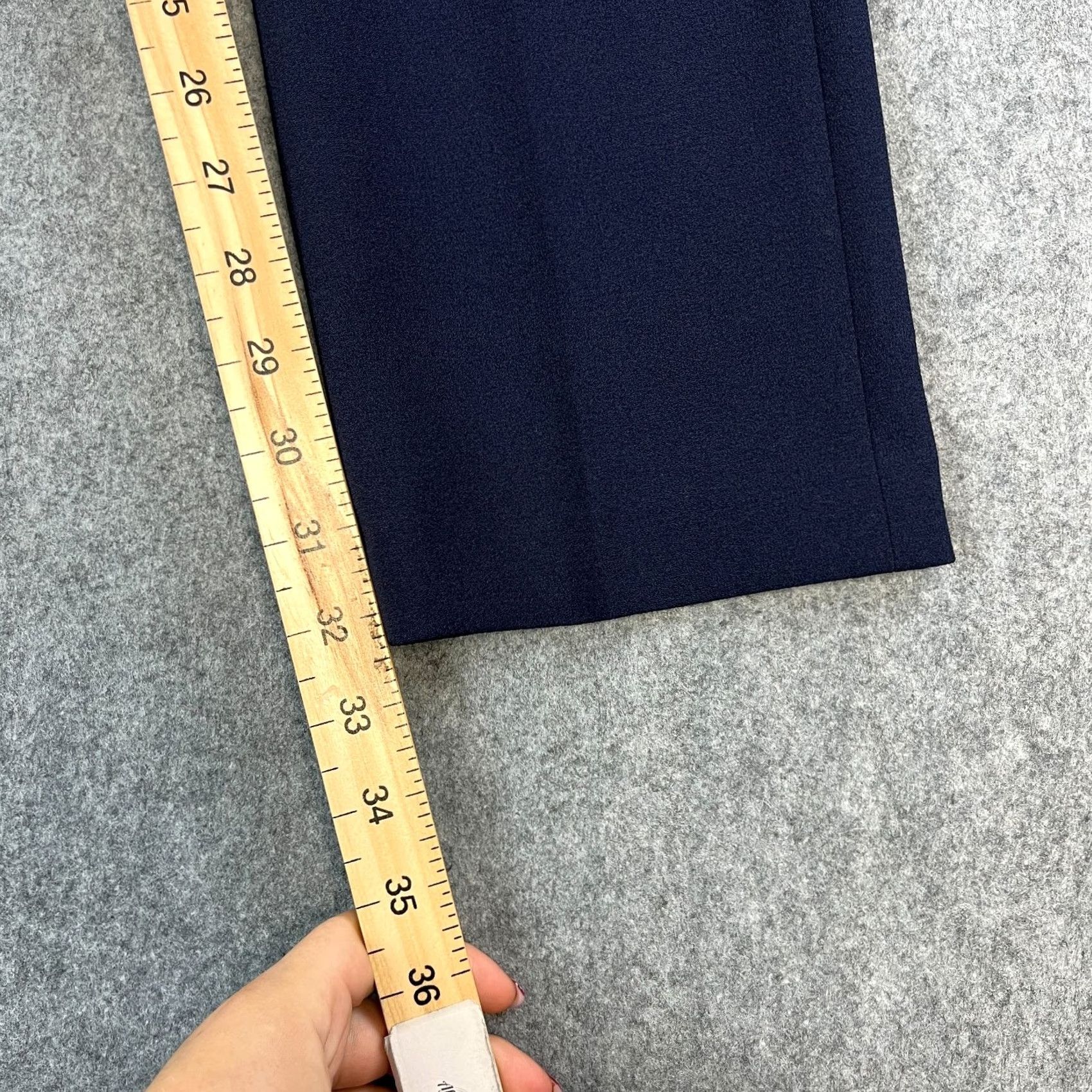 Reiss Reiss Womens Chino Trousers Pants Straight W30 UK 8 Pleated Blue BNWT Formal Size 30" / US 8 / IT 44 - 4 Thumbnail