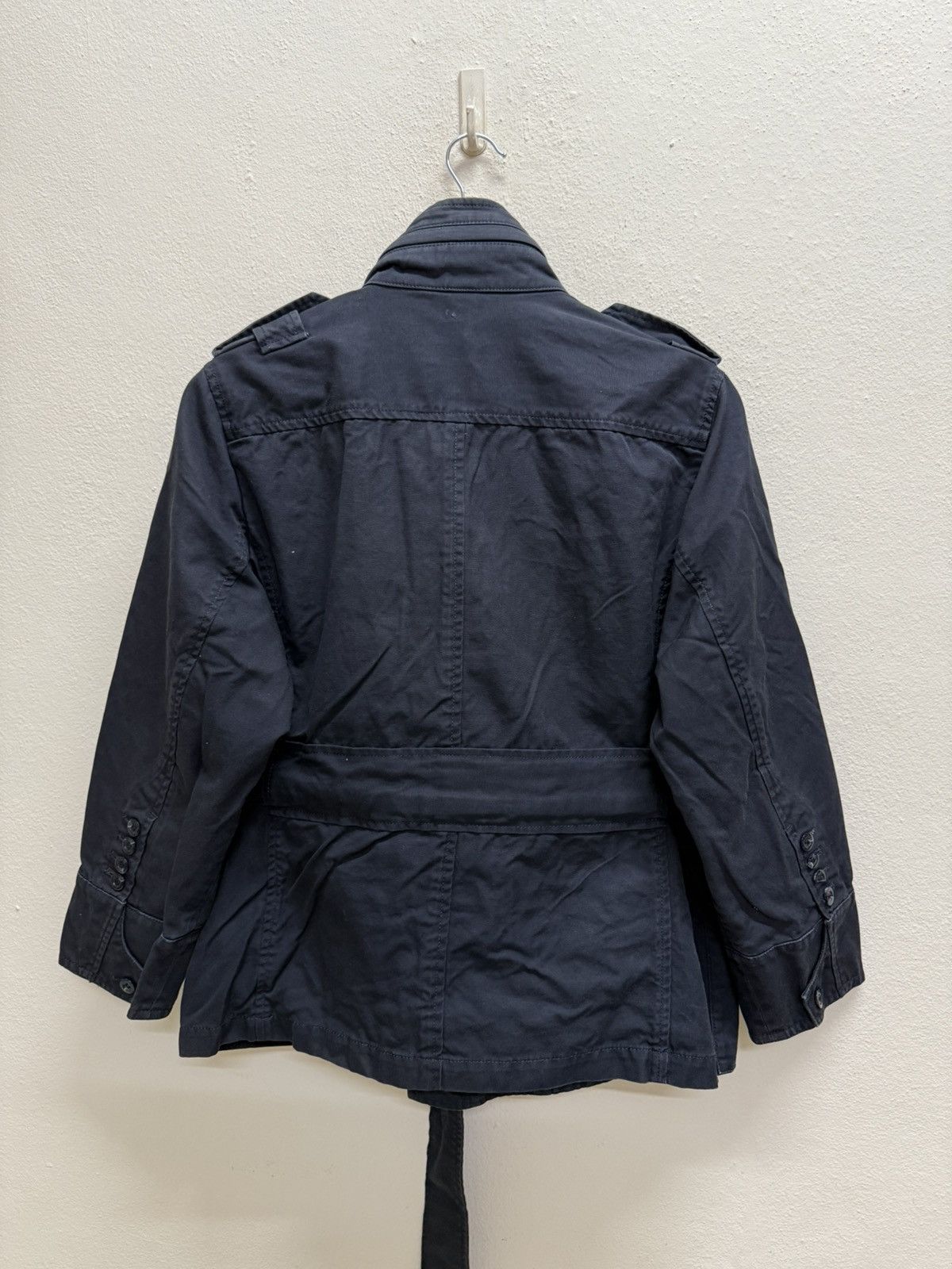 Japanese Brand × Vintage Nibariki Studio Ghibli Military Style Belted Jacket Size US S / EU 44-46 / 1 - 22 Thumbnail