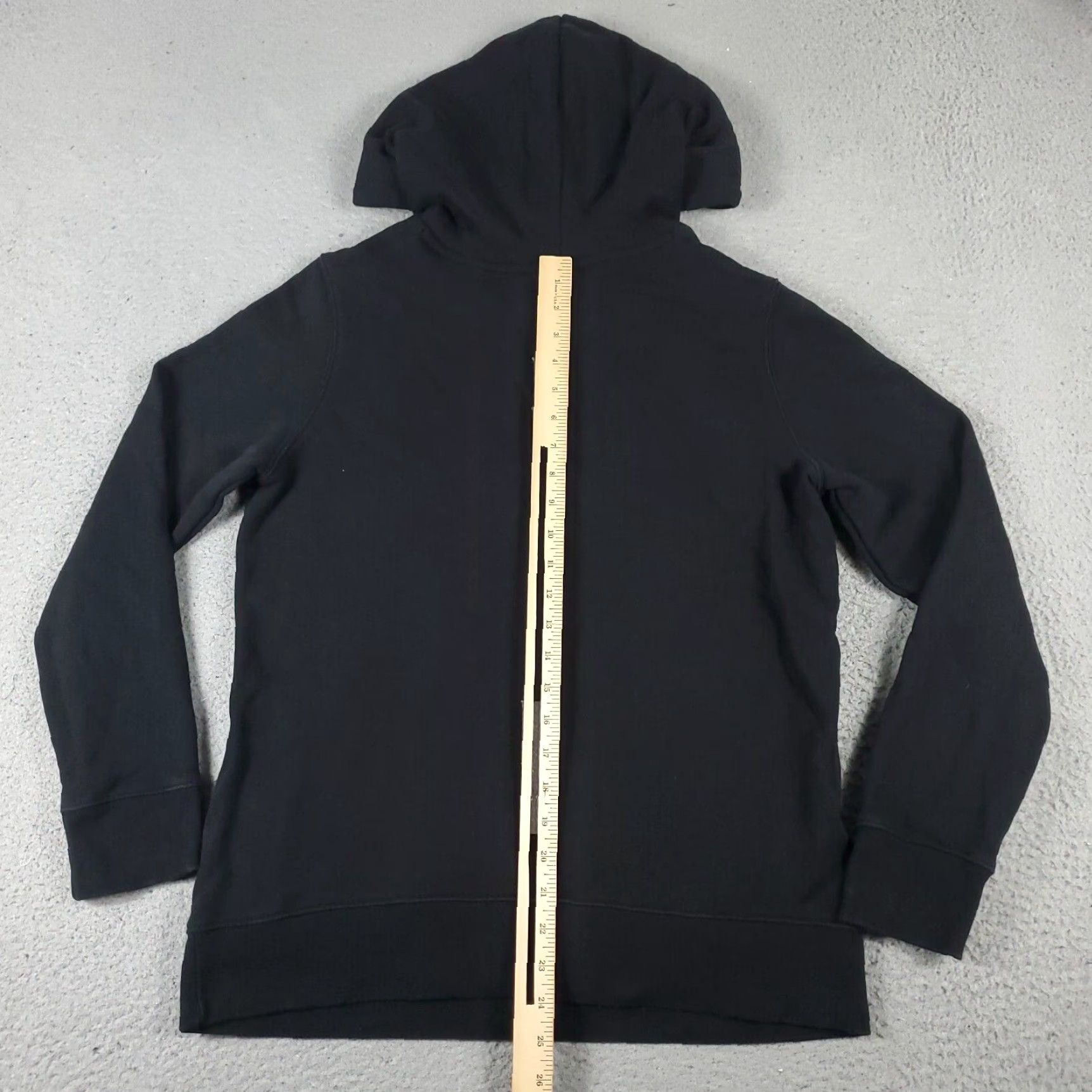 Adidas VINTAGE adidas Hoodie Women's Medium Black Casual Pullover Sweatshirt 90s Logo Size M / US 6-8 / IT 42-44 - 6 Thumbnail