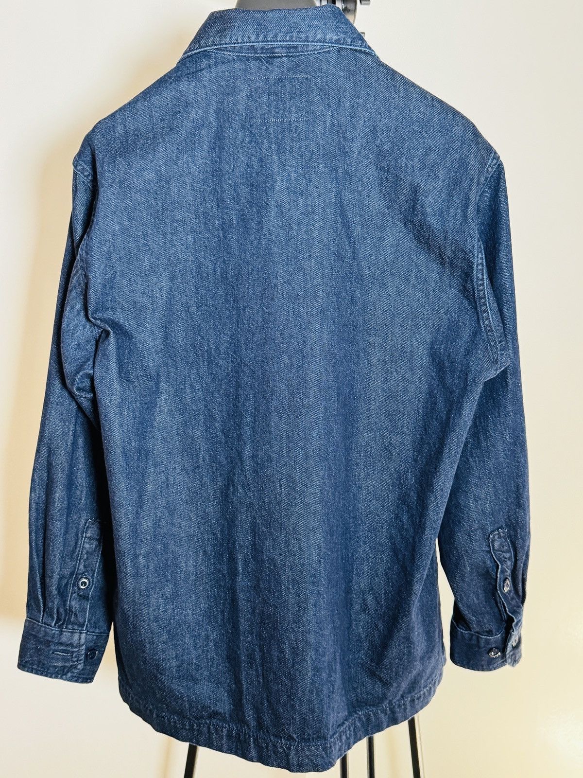 WTAPS CBW LS DENIM SHIRT Plain Size: 2 Indigo Men Denim | eBay