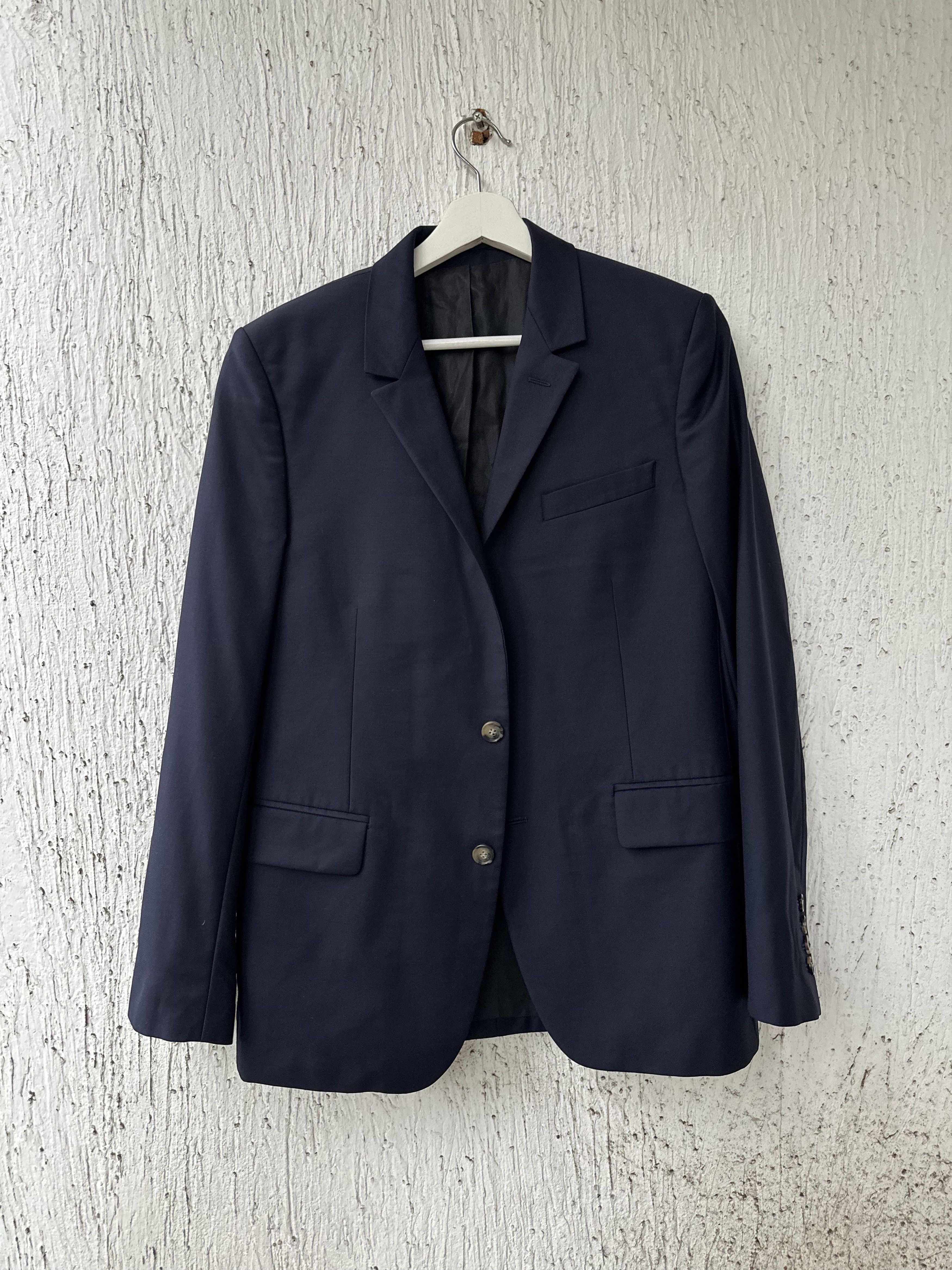 AMI BNWOT navy single breasted blazer Size US M / EU 48-50 / 2 - 1 Thumbnail