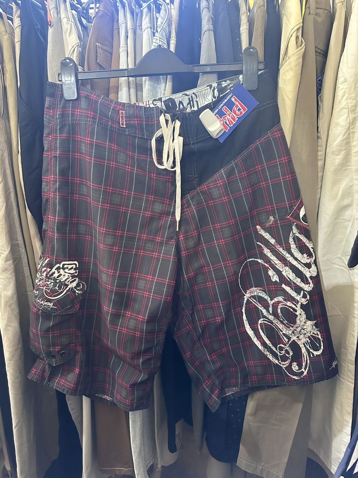 Billabong × Vintage Vintage Billabong shorts plaid size M rare Size US 32 / EU 48 - 1 Thumbnail