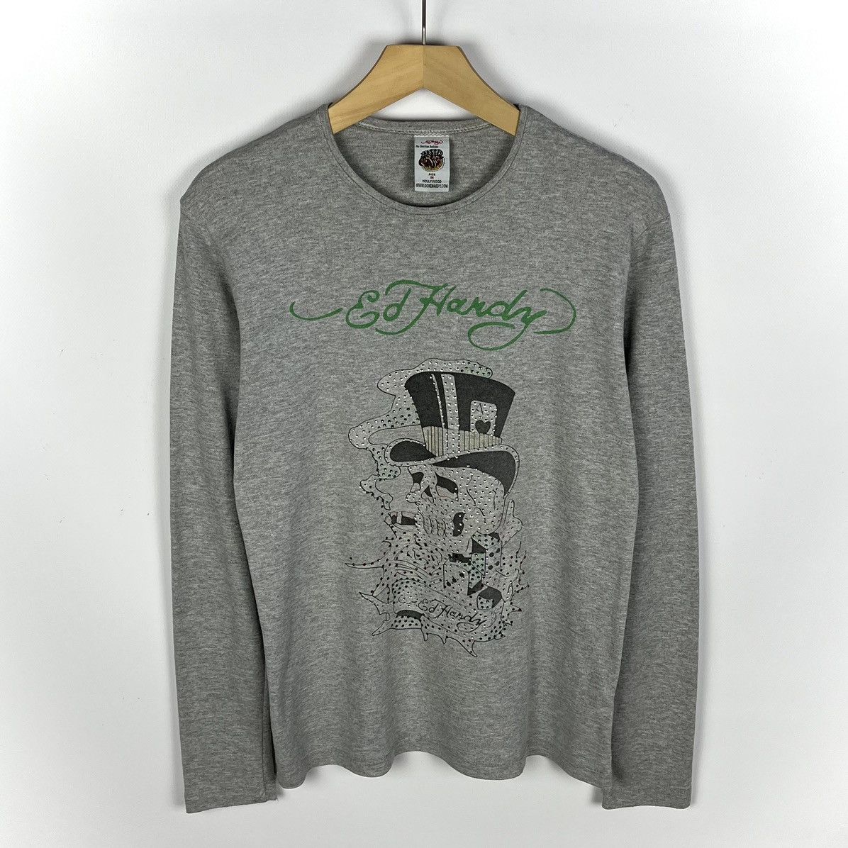 Ed Hardy Vintage Ed Hardy y2k skulls longsleeve 90’s Size US M / EU 48-50 / 2 - 1 Thumbnail