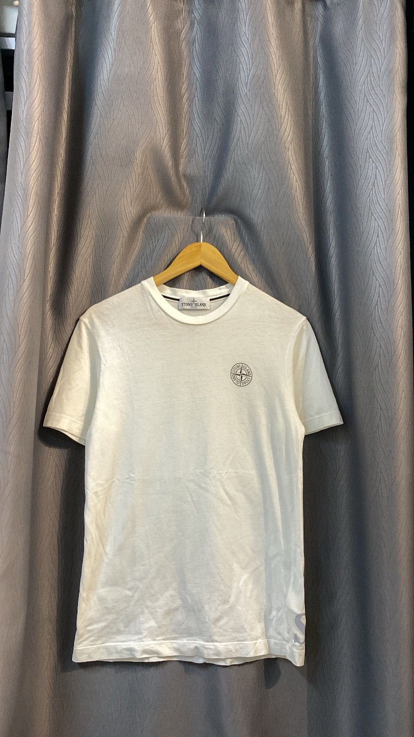 Designer × Stone Island Stone Island Tshirt Reflective Backhit Size US S / EU 44-46 / 1 - 1 Thumbnail