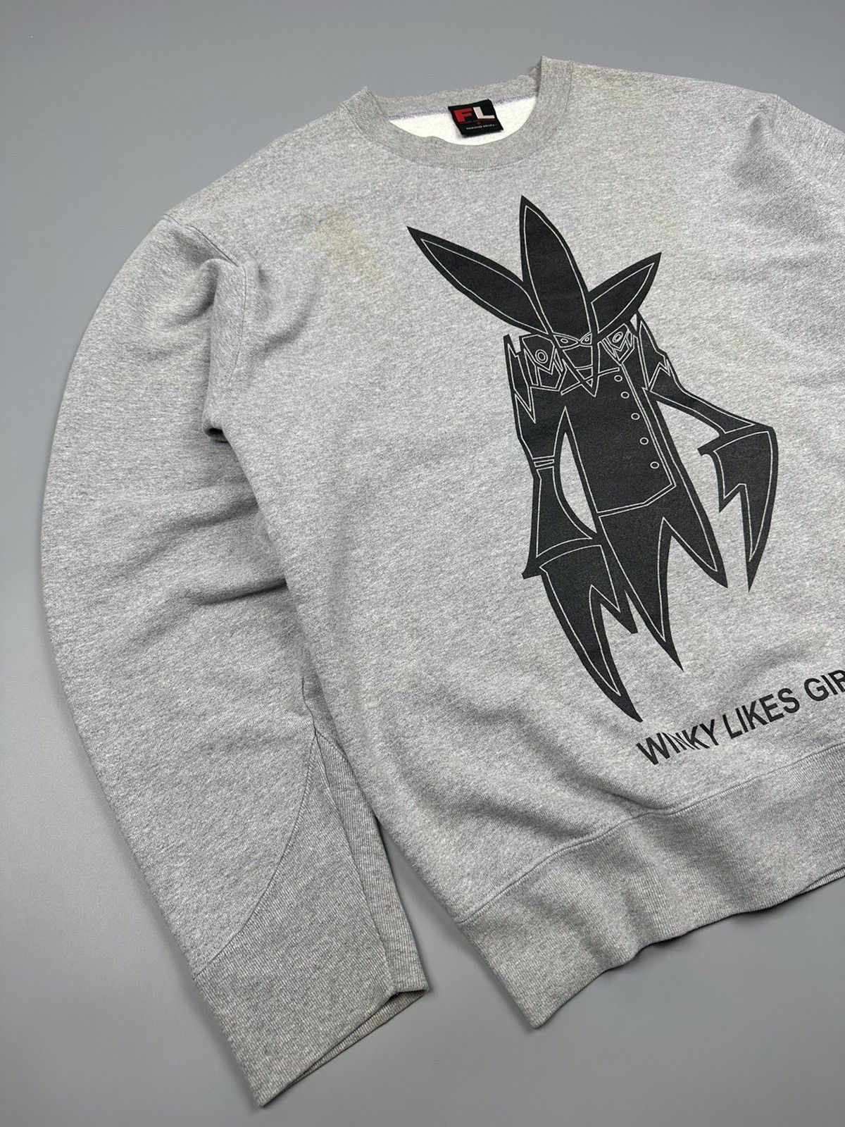 Futura × Japanese Brand 🔥Rare Sick🔥Futura Laboratories Pointman “Winky Likes Girl” Size US M / EU 48-50 / 2 - 3 Thumbnail