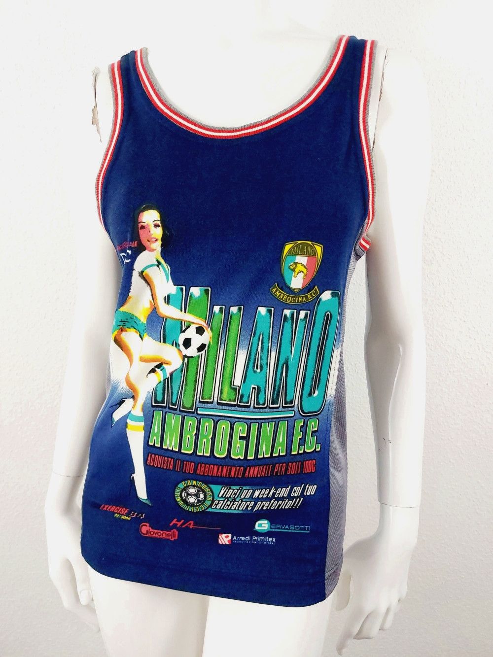 Dolce & Gabbana Dolce and Gabbana Football Championship Milano FC T-Shirt Size US XS / EU 42 / 0 - 1 Thumbnail