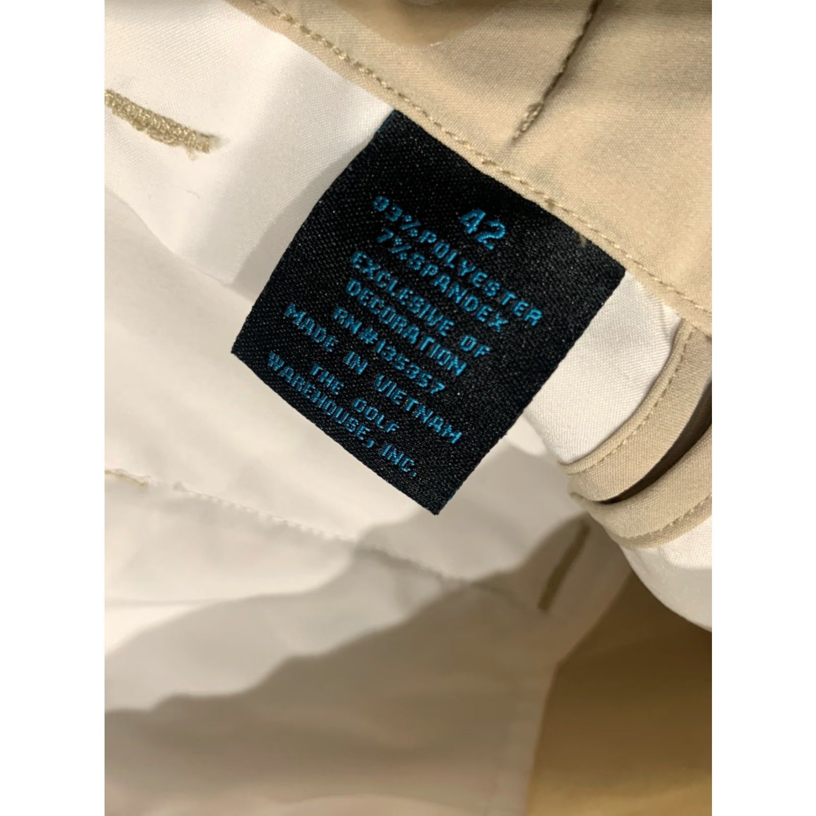 Vintage VINTAGE TGW Men’s Chino Shorts Size 42 Beige Lightweight Casual Golf Pants Regular Fit Size US 42 / EU 58 - 4 Thumbnail