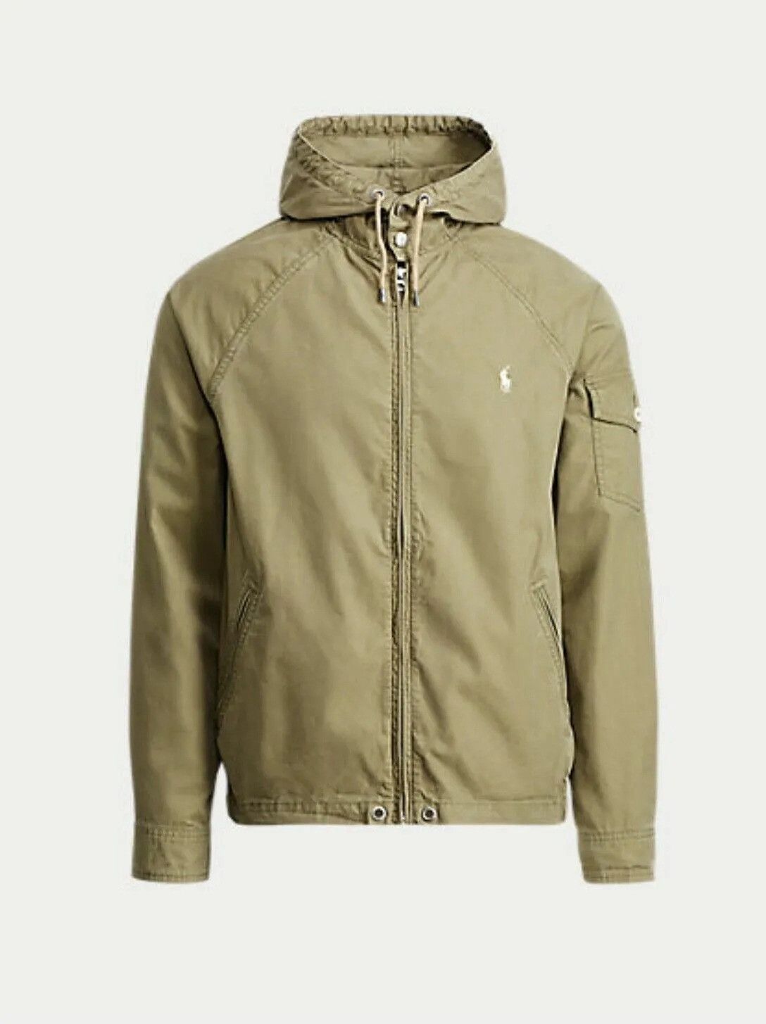 Polo Ralph Lauren 🧥 Polo Ralph Lauren Lightweight Hooded Jacket Olive Green Size US S / EU 44-46 / 1 - 3 Thumbnail