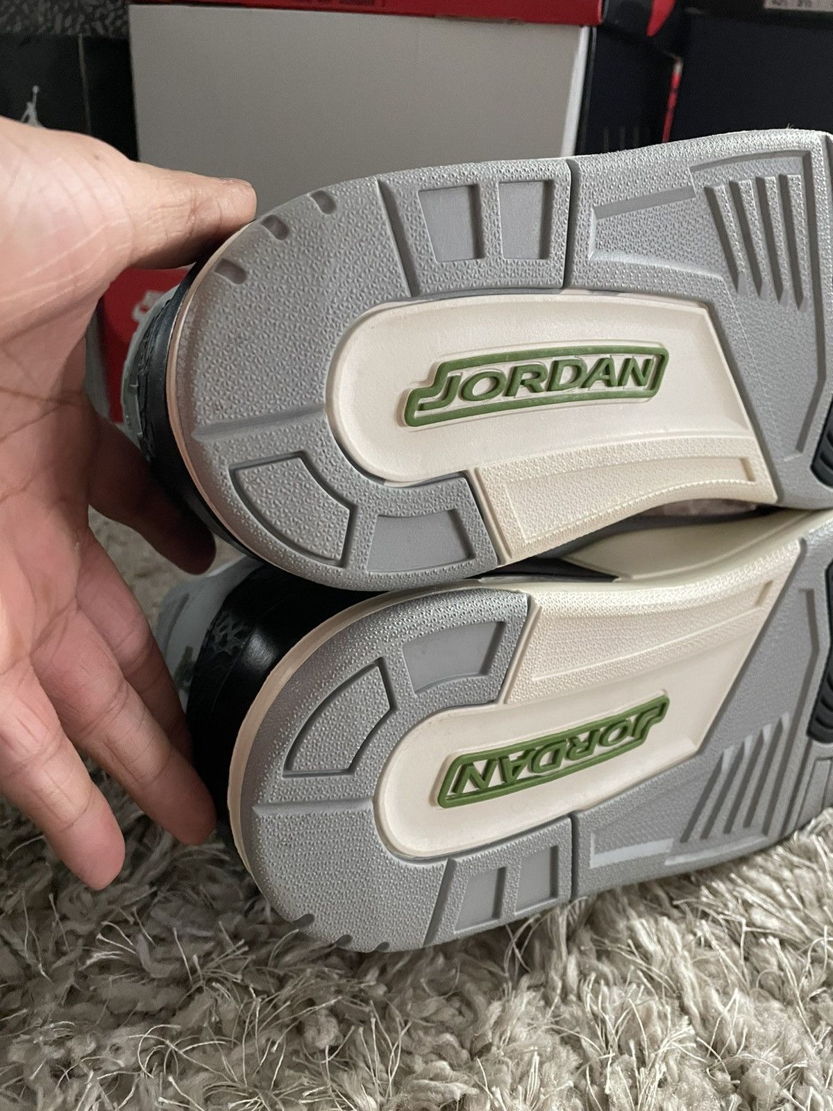 Jordan Brand Jordan 3 Chlorophyll Size US 13 / EU 46 - 8 Thumbnail