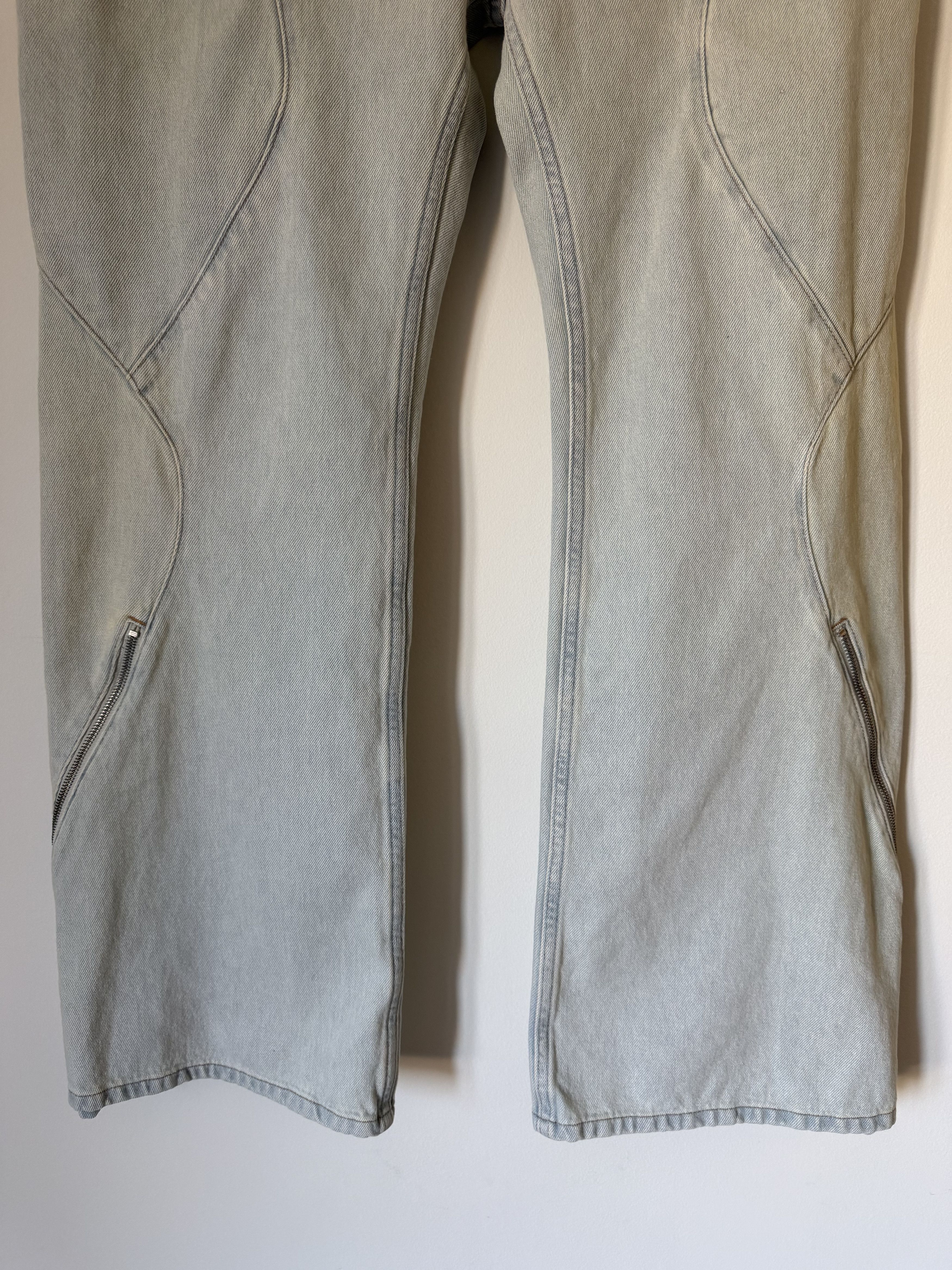 Kiko Kostadinov × Levi's Kiko Kostadinov Levi's Carina Flared Jeans Size US 30 / EU 46 - 3 Thumbnail