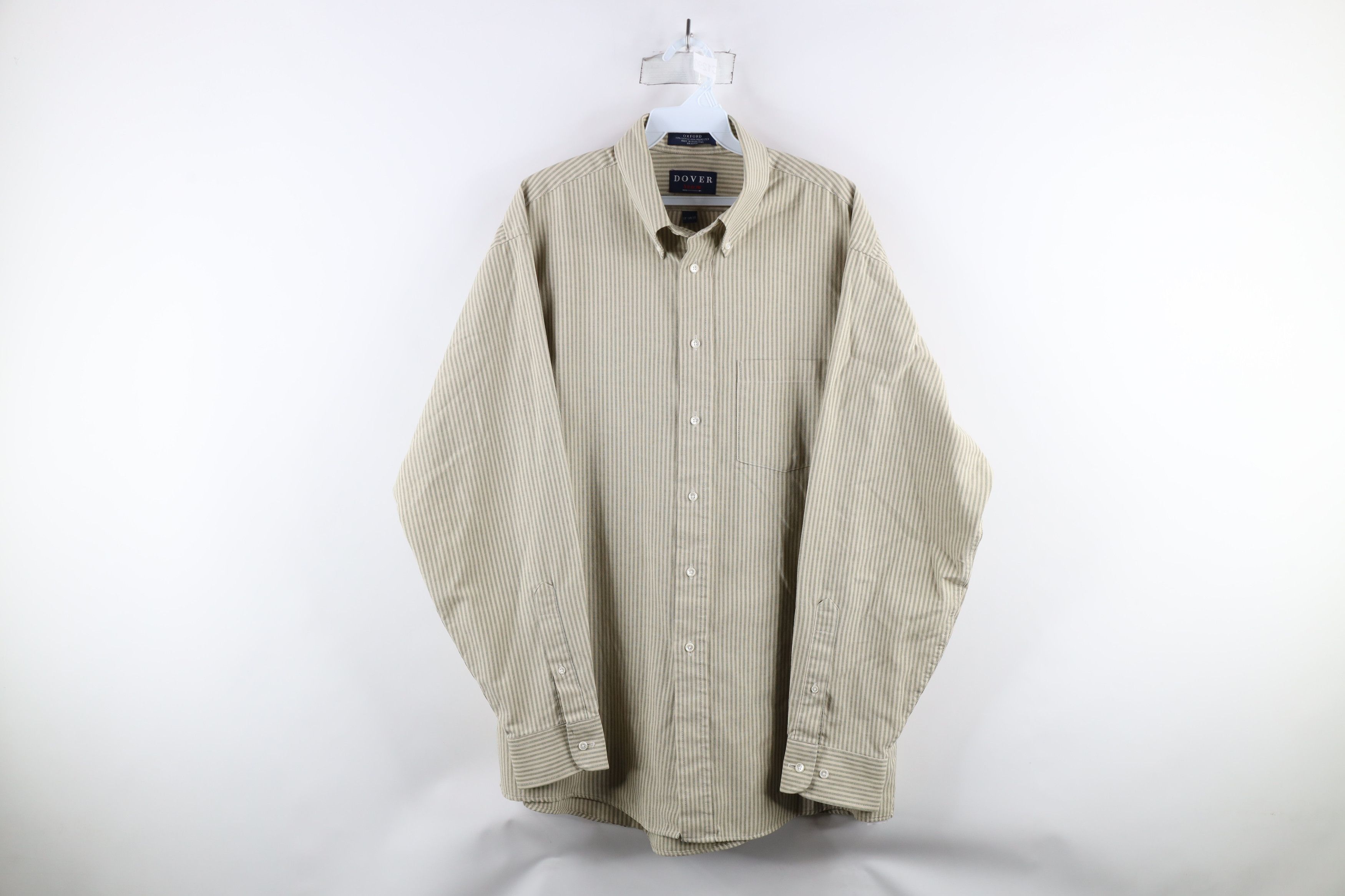 Vintage Vintage 90s Streetwear Oxford Collared Button Down Shirt Size US M / EU 48-50 / 2 - 1 Thumbnail