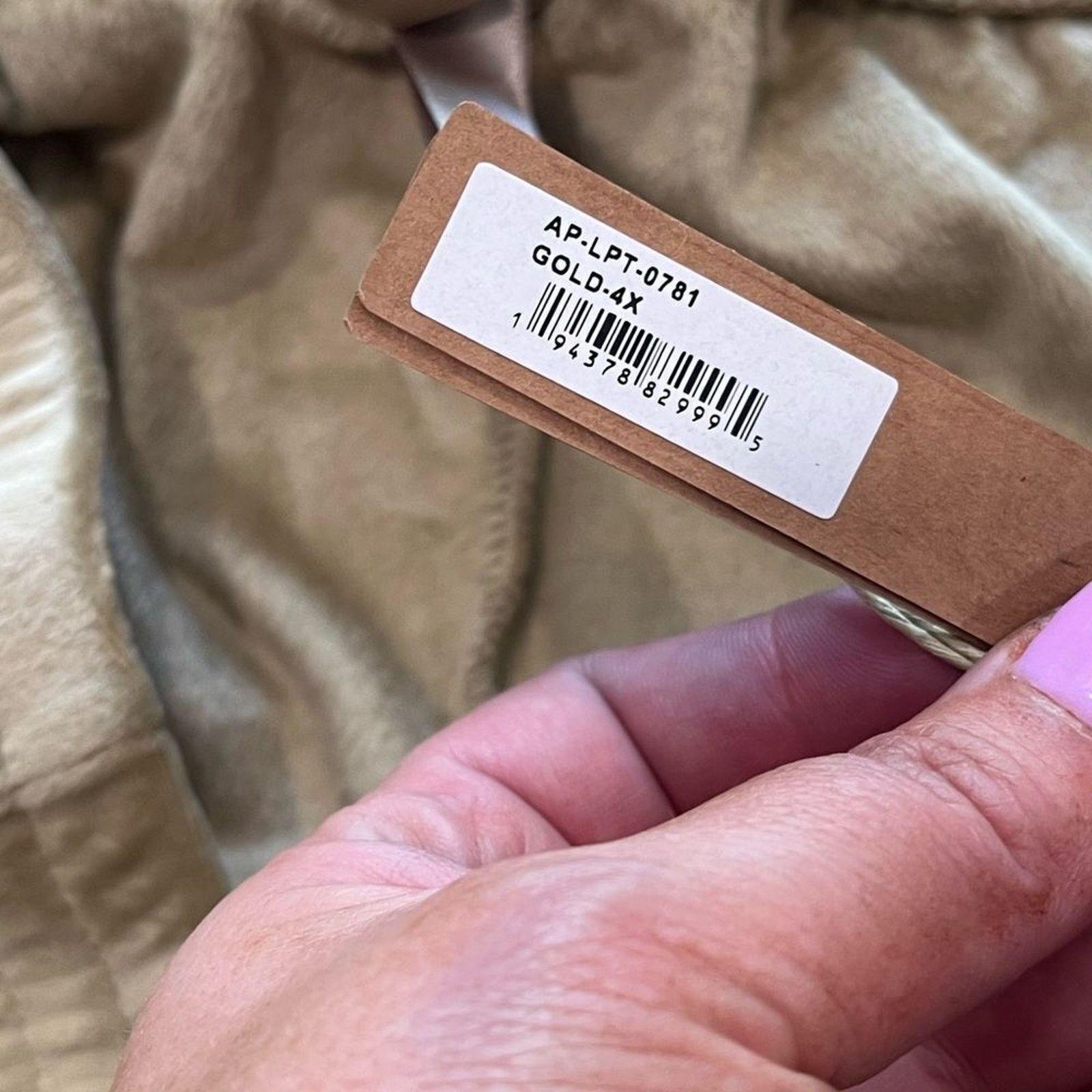 SKIMS NWT Skims Velour Track Pants Gold Size 4X Size 42" / US 20 - 10 Thumbnail