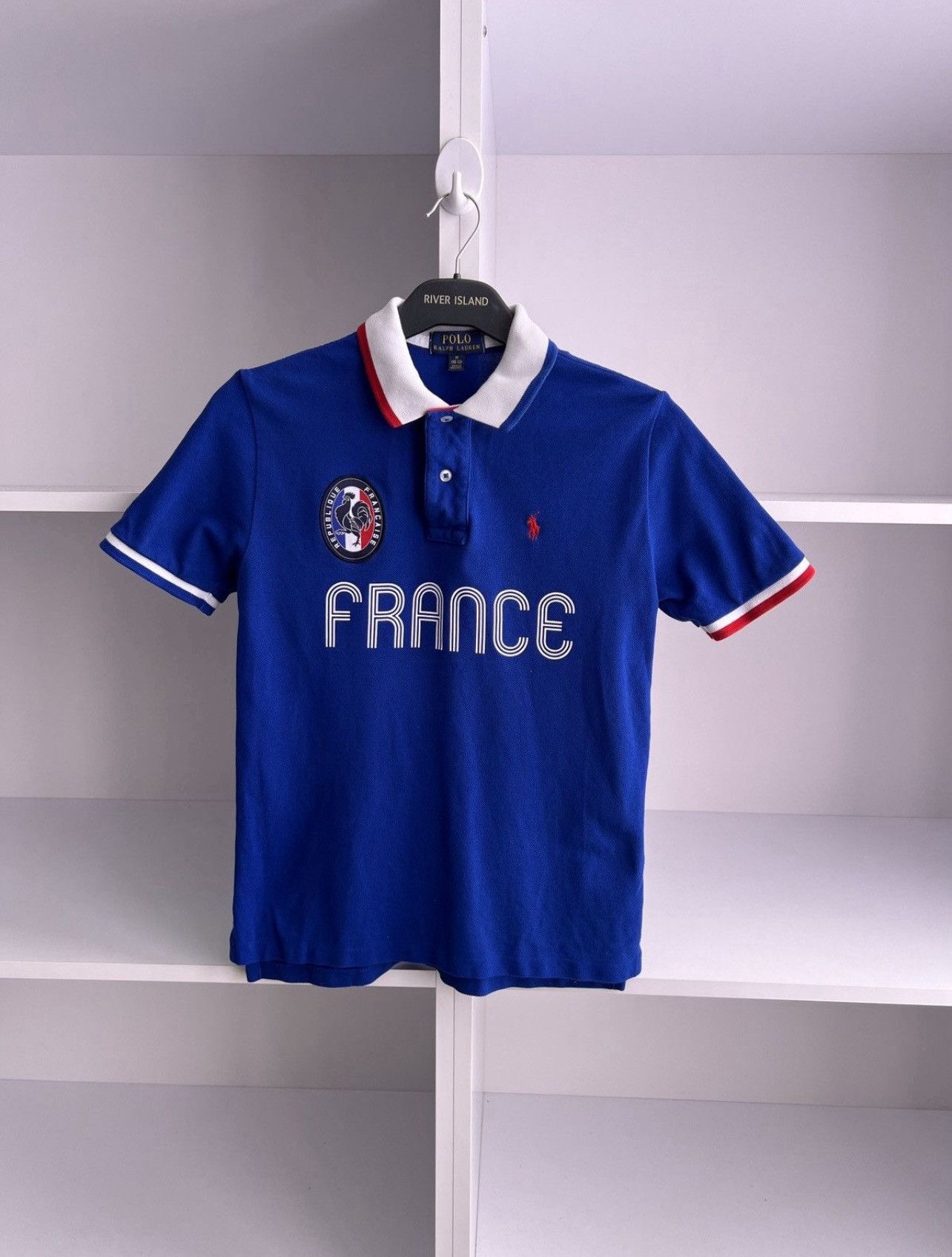 Polo Ralph Lauren Vintage Polo Ralph Lauren France Polo For Boys Chief Keef Size US XXS / EU 40 - 1 Thumbnail