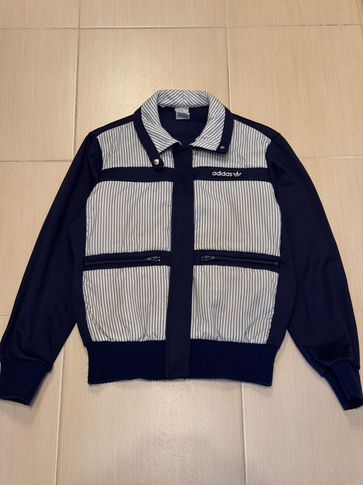 Adidas Adidas Vintage Zip Blouse West Germany 80s Size XS / US 0-2 / IT 36-38 - 1 Thumbnail
