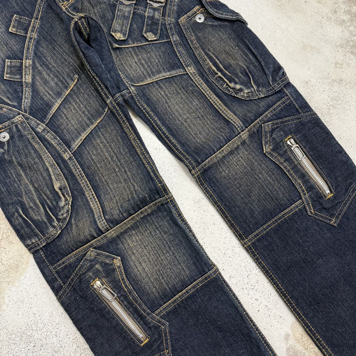 Japanese Brand Jeans De Art Utility Art Mudwash Heavy OZ Denim Pants Size US 30 / EU 46 - 5 Thumbnail