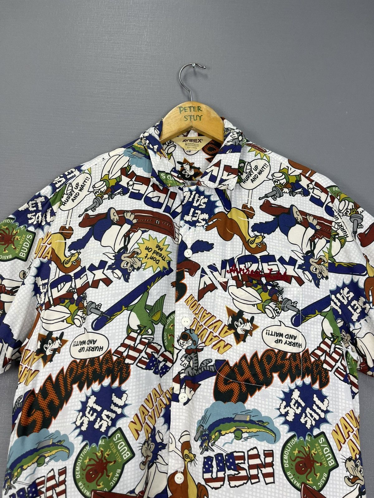 Avirex Vintage OP Avirex Button Shirt Size US M / EU 48-50 / 2 - 5 Thumbnail