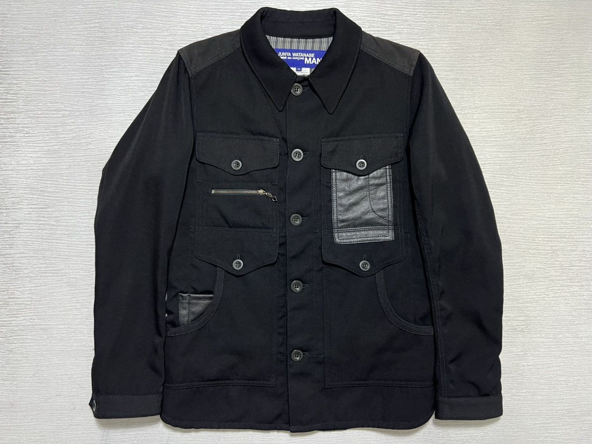 Junya Watanabe Junya Watanabe - Hervier Production - Leather Pockets Jacket Size US XS / EU 42 / 0 - 1 Thumbnail