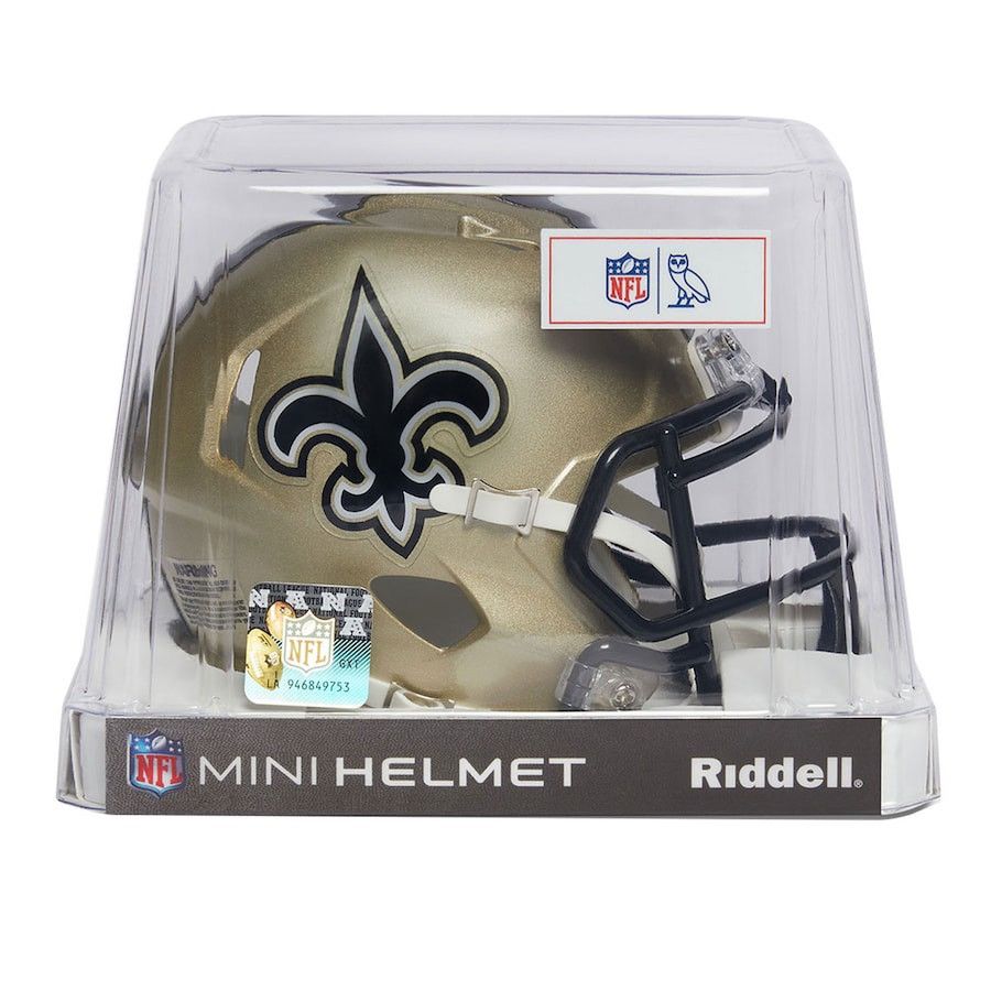 October's Very Own Octobers Very Own x New Orleans Saints Helmet Size ONE SIZE - 3 Thumbnail