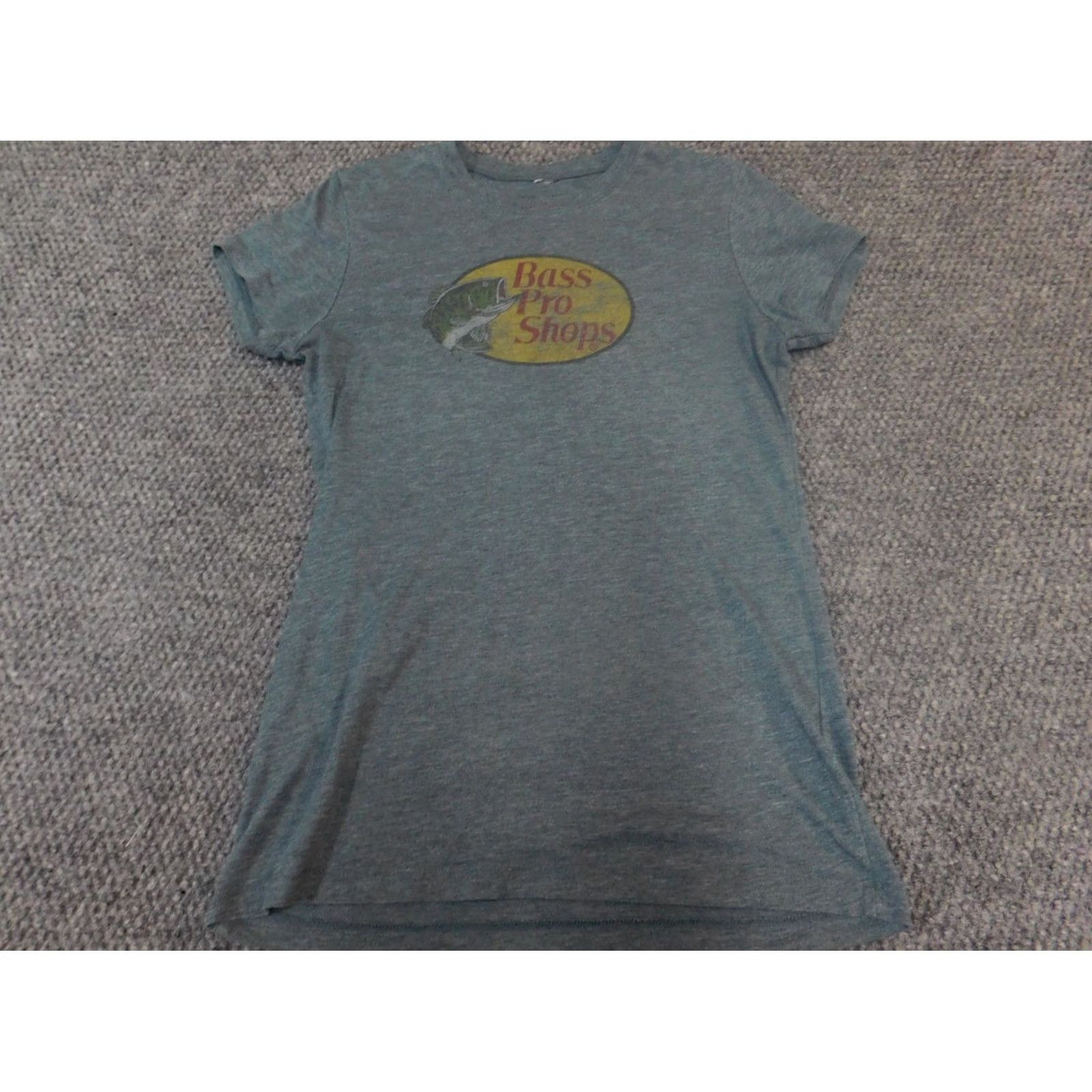 Bass Pro Shops Brass Pro Shops Shirt Women Medium Blue Logo Fish Blouse Short Sleeve Collared Zip Casual Ruffle Pockets Breathing American Style Regular Vintage No Size M / US 6-8 / IT 42-44 - 2 Thumbnail