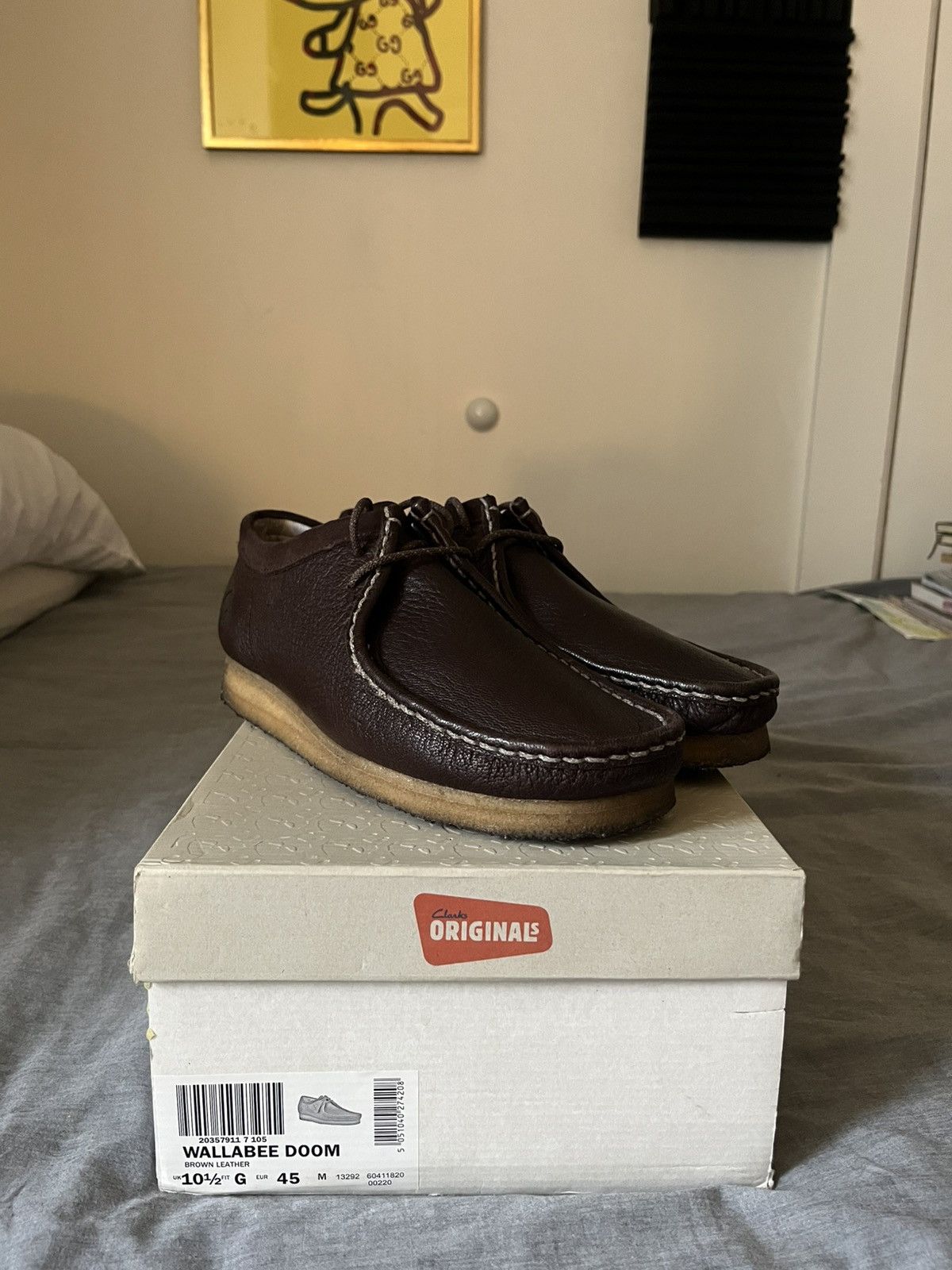 Clarks Wallabees Clarks Originals Mf Doom Wallabee Boot Mf Doom