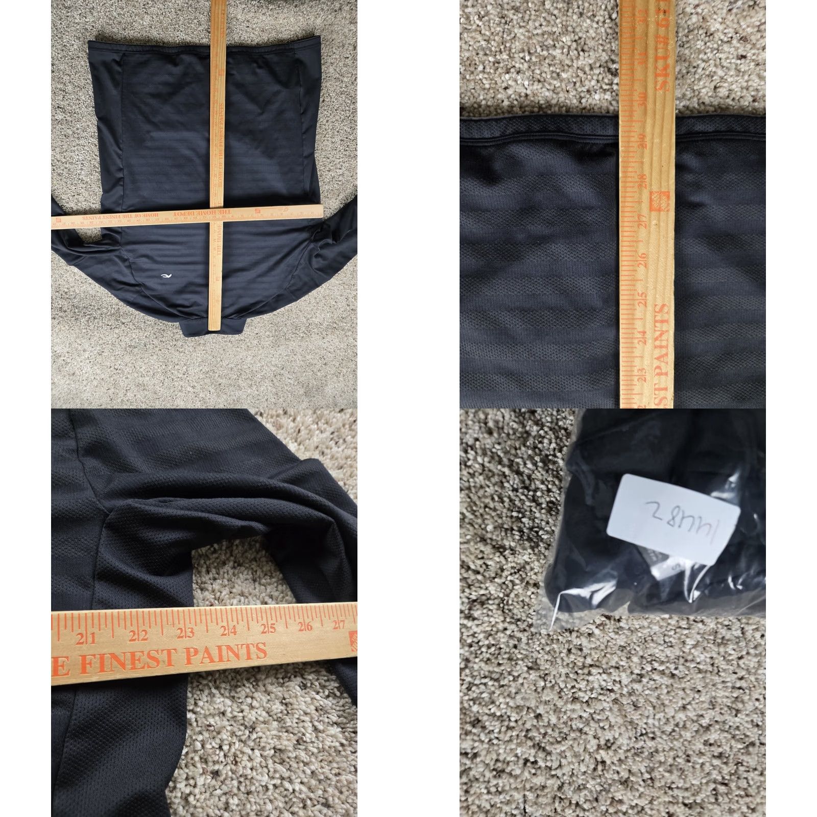KJUS KJUS David Midlayer 1/2 Zip Pullover 2XL Mens Black Long Sleeve Stretch Pullover Size US XXL / EU 58 / 5 - 8 Thumbnail