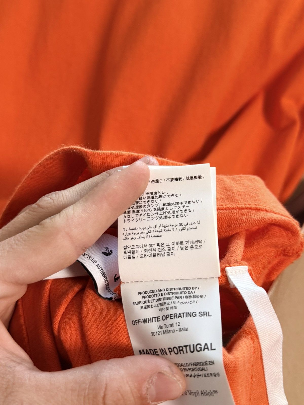 Off-White Off white Logo Tee Size US XL / EU 56 / 4 - 10 Thumbnail