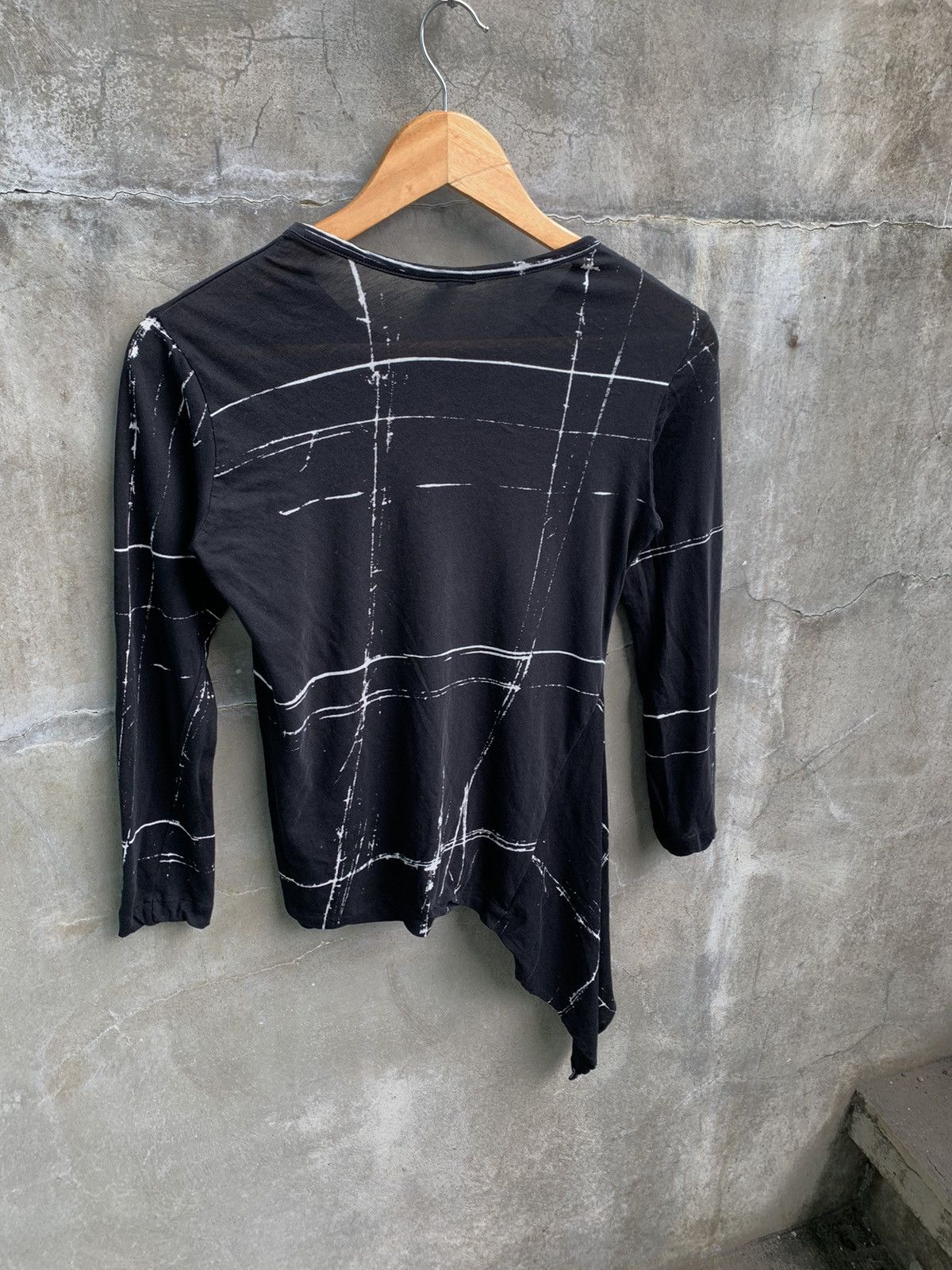 Yohji Yamamoto Y’s Asymmetrical Long Sleeve Top Size M / US 6-8 / IT 42-44 - 6 Thumbnail