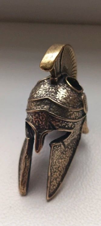 Handmade 2Pcs Spartan Warrior Knife Beads Paracord Bead Zipper Charms Size ONE SIZE - 1 Thumbnail