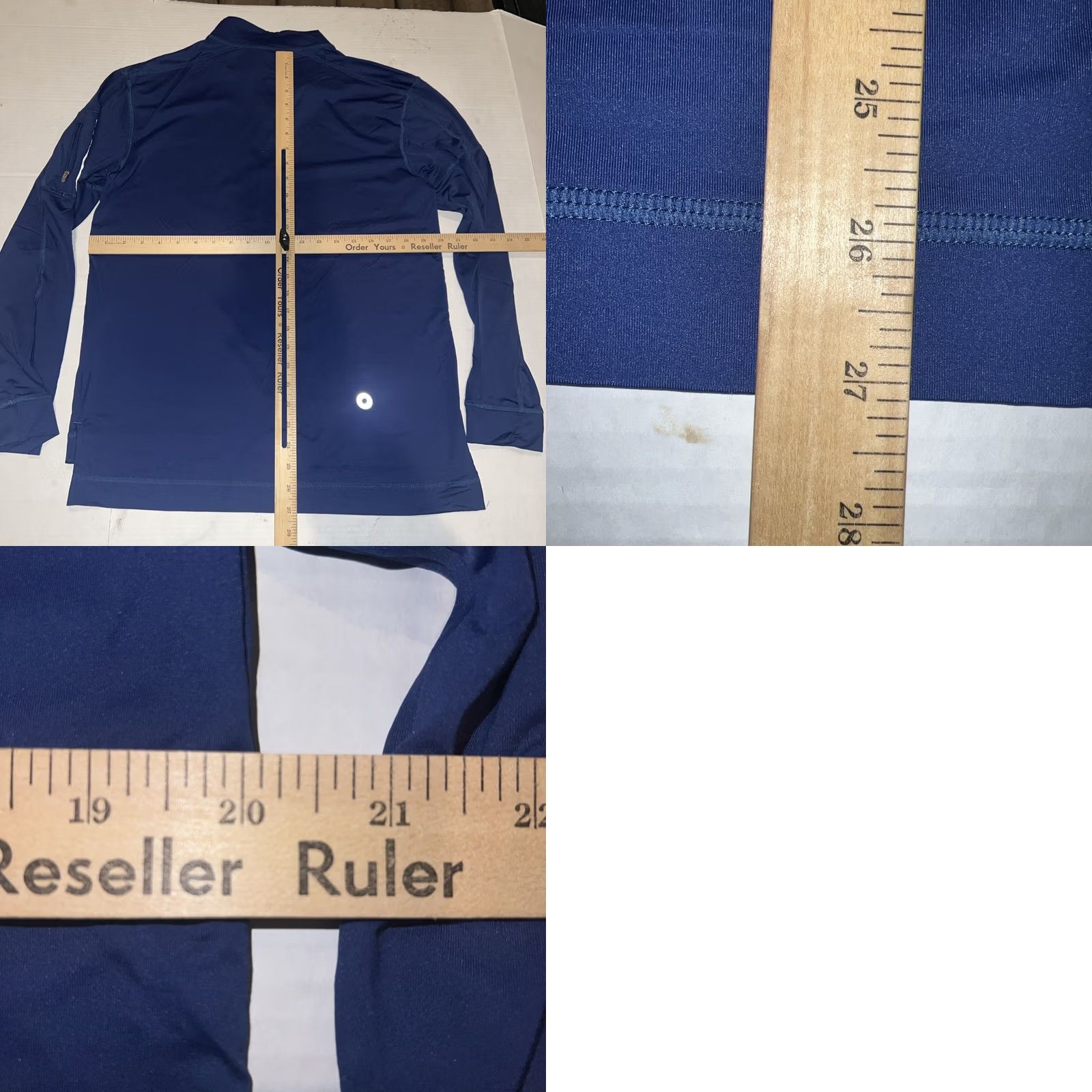 Vintage VINTAGE Bloq-UV Mauna Kea Hotel White Flower Logo Rash Guard L/S Shirt Jersey Medium Blue Surfer Logo Retro Men Women Shirt Size US M / EU 48-50 / 2 - 9 Thumbnail