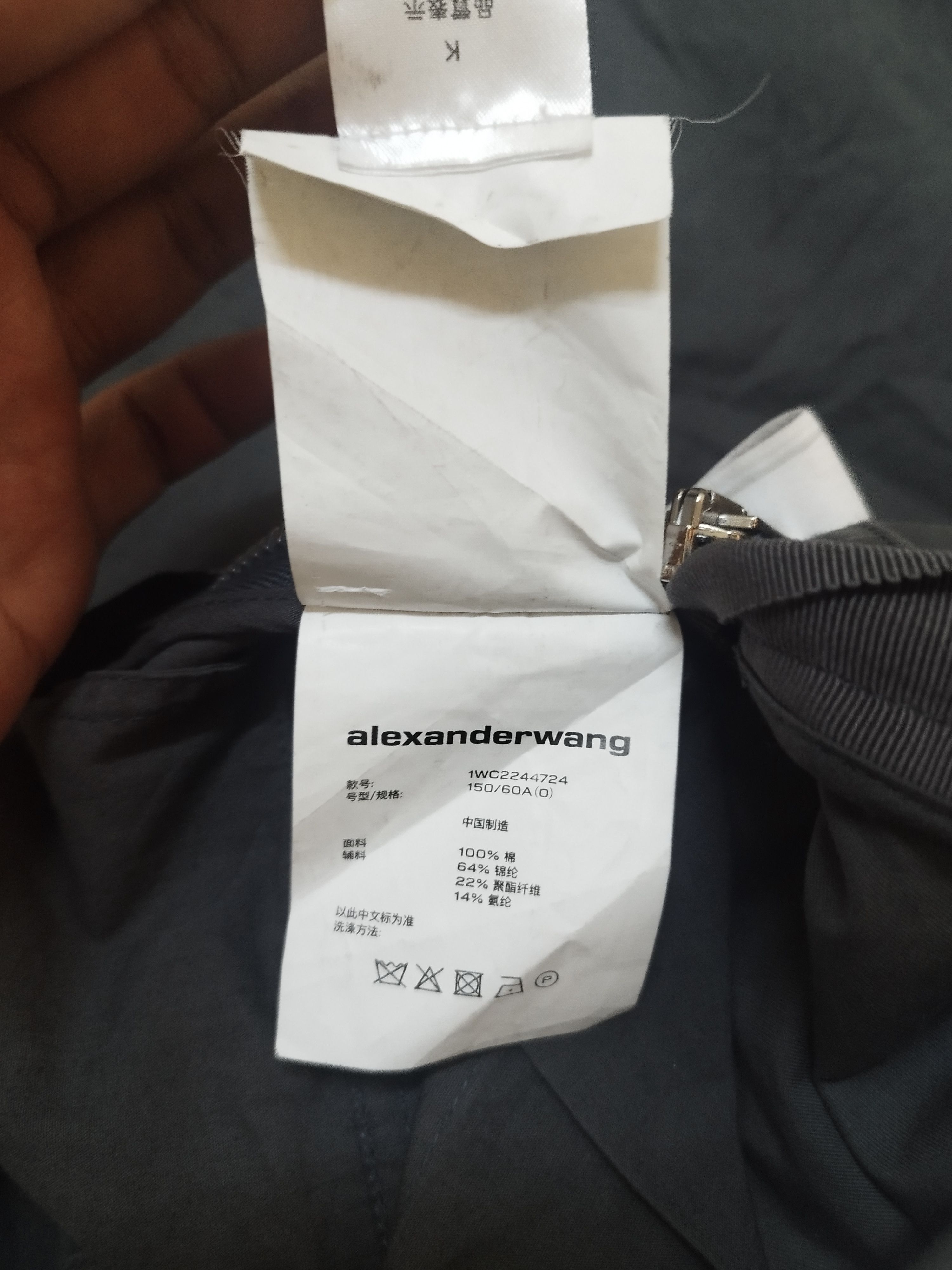 Alexander Wang Alexander Wang Wide-Leg Cargo Pants Size 28" / US 6 / IT 42 - 12 Thumbnail