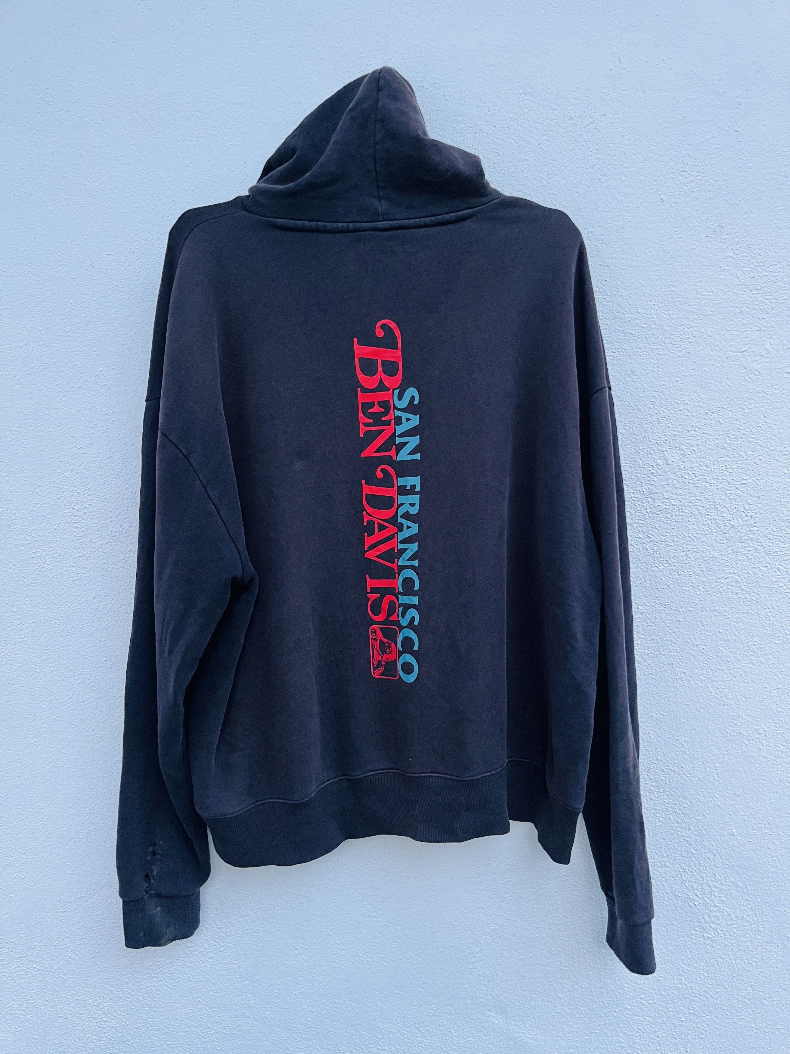 Ben Davis × Vintage Vintage Ben Davis Hip Hop Fashion Style Hoodie Size US L / EU 52-54 / 3 - 1 Thumbnail