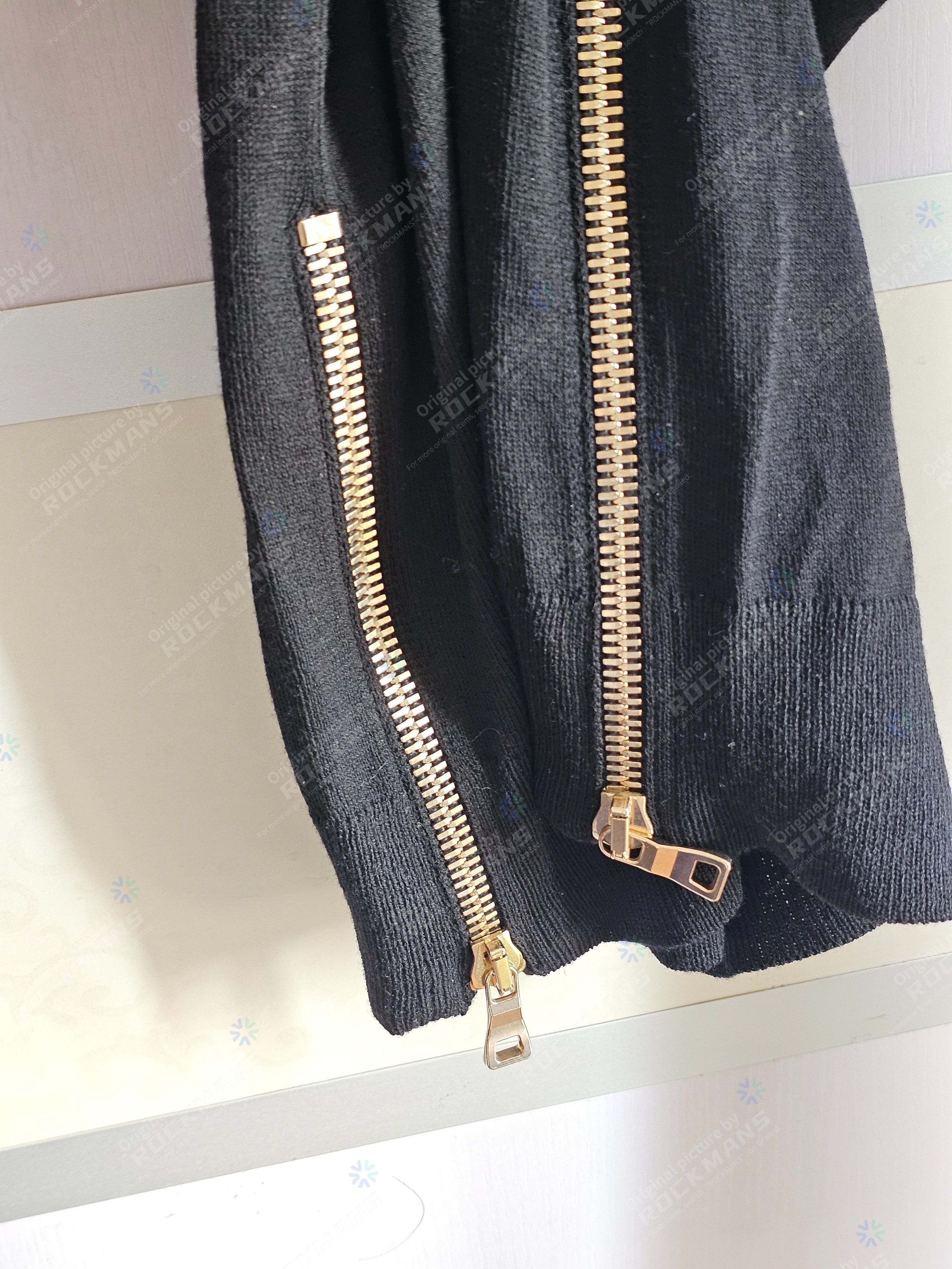Balmain Balmain Men's Side-Zip Wool Sweater Size XL Like M-L Size US XL / EU 56 / 4 - 2 Thumbnail