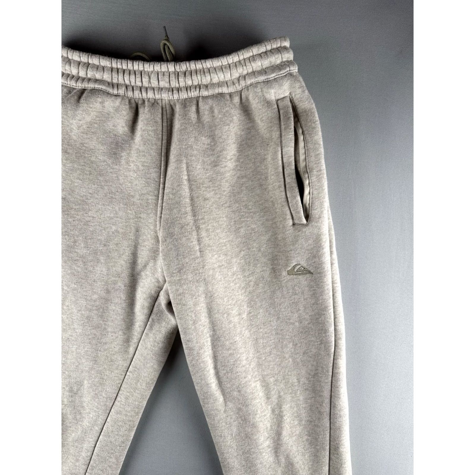 Quiksilver Quiksilver Fleece Jogger Sweatpants Tan Beige Tapered Mens Size S Size US 29 - 5 Thumbnail
