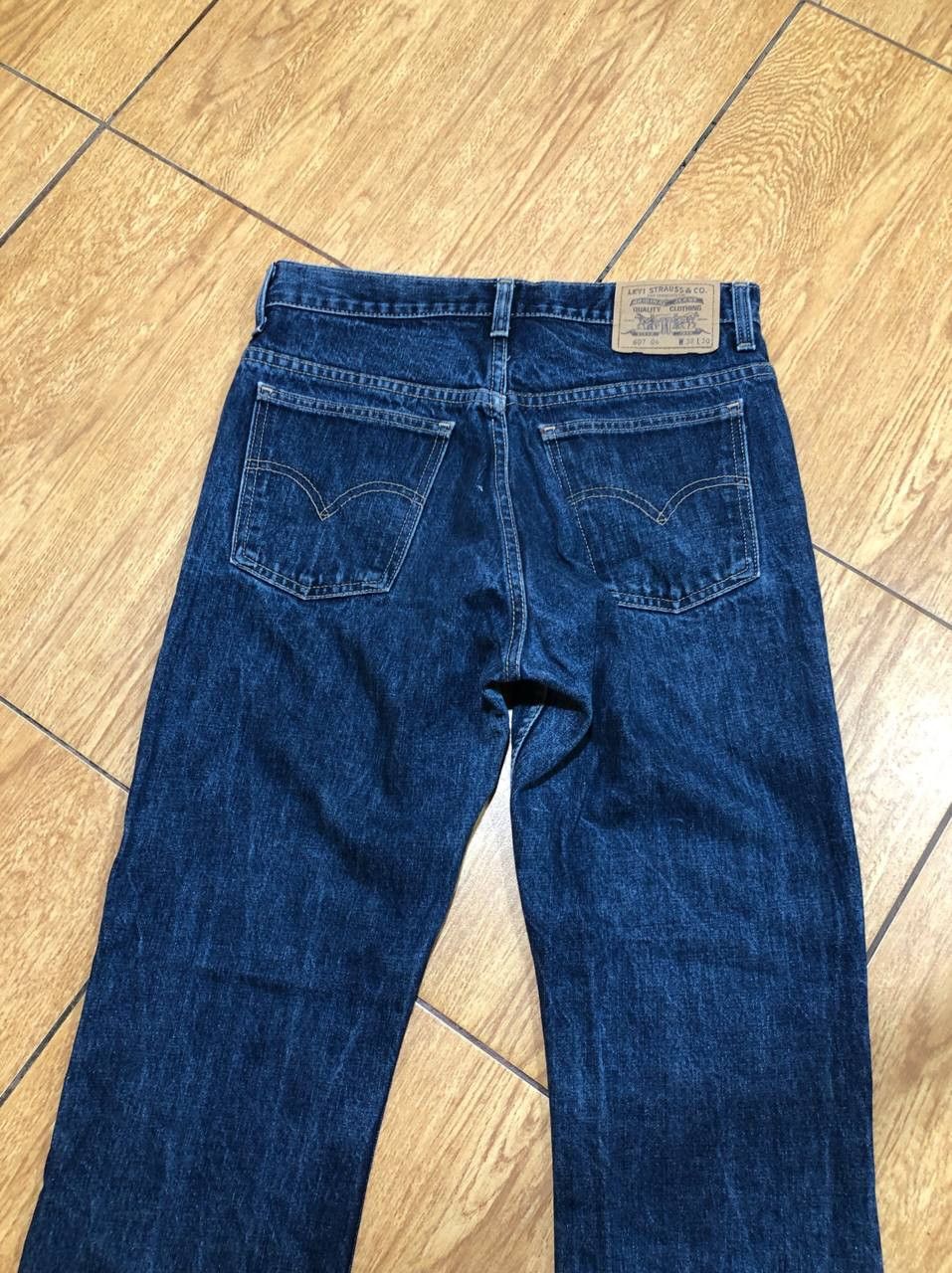 Levi's Vintage 00s Levis Jeans 607 Size US 32 / EU 48 - 7 Thumbnail