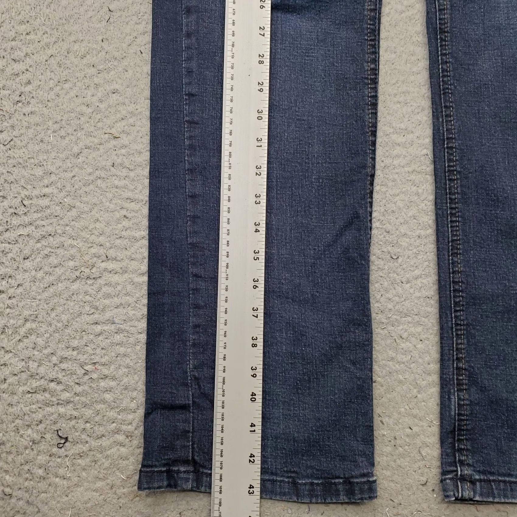 Vintage Urban Star Jeans Mens 32x34 Blue Premium Denim Streetwear Grunge Straight Leg Size US 32 / EU 48 - 3 Thumbnail