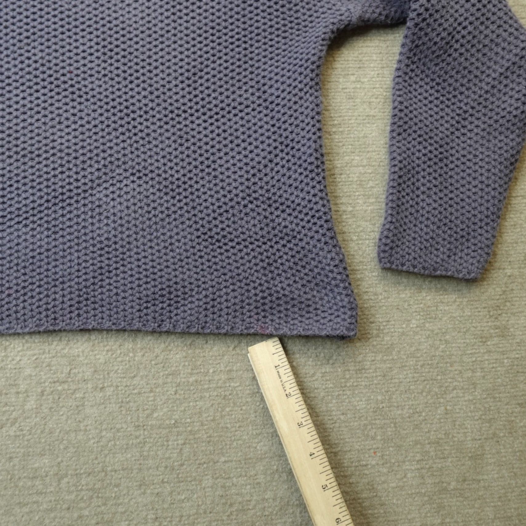 Eileen Fisher VINTAGE Eileen Fisher Sweater Womens Pullover Knit Open Cotton Blue M Medium Casual Open-Knit Size M / US 6-8 / IT 42-44 - 3 Thumbnail