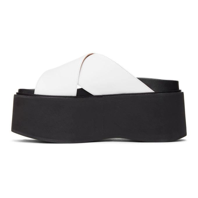 Marni o1y1025 Slippers in White Size US 10 / IT 40 - 2 Thumbnail