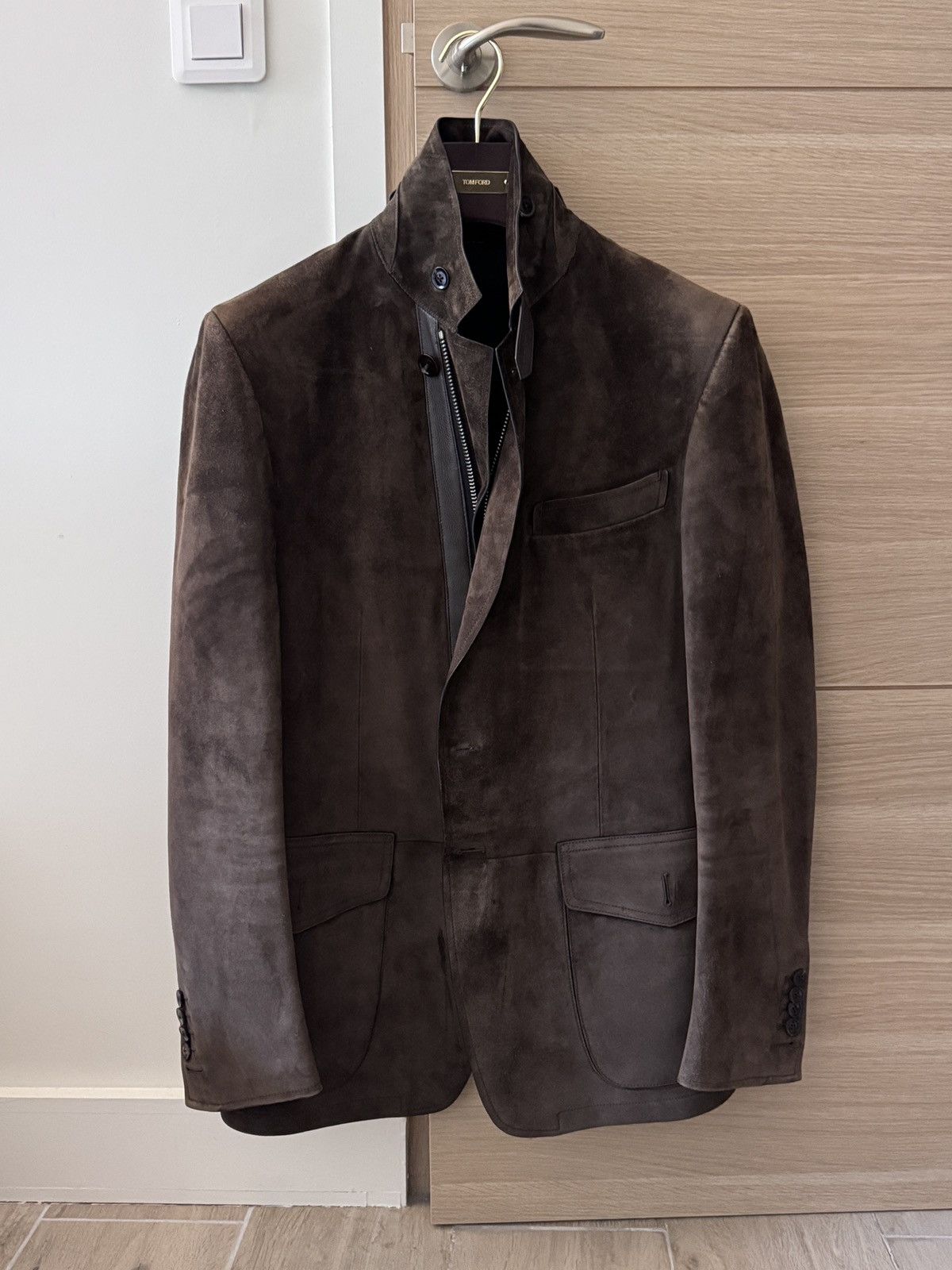 Tom Ford Extremely Rare $9900 Tom Ford Sartorial suede leather jacket Size US M / EU 48-50 / 2 - 2 Thumbnail