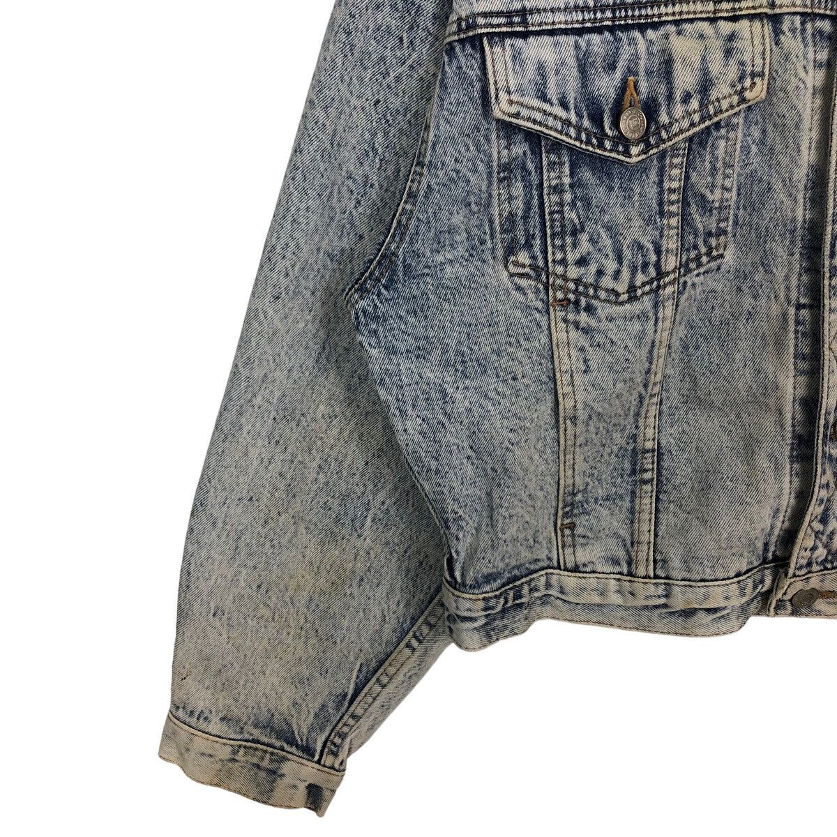 Japanese Brand VINTAGE TRUCKER ACID WASH CROPPED JACKET BIG JOHN JAPAN Size US L / EU 52-54 / 3 - 3 Thumbnail