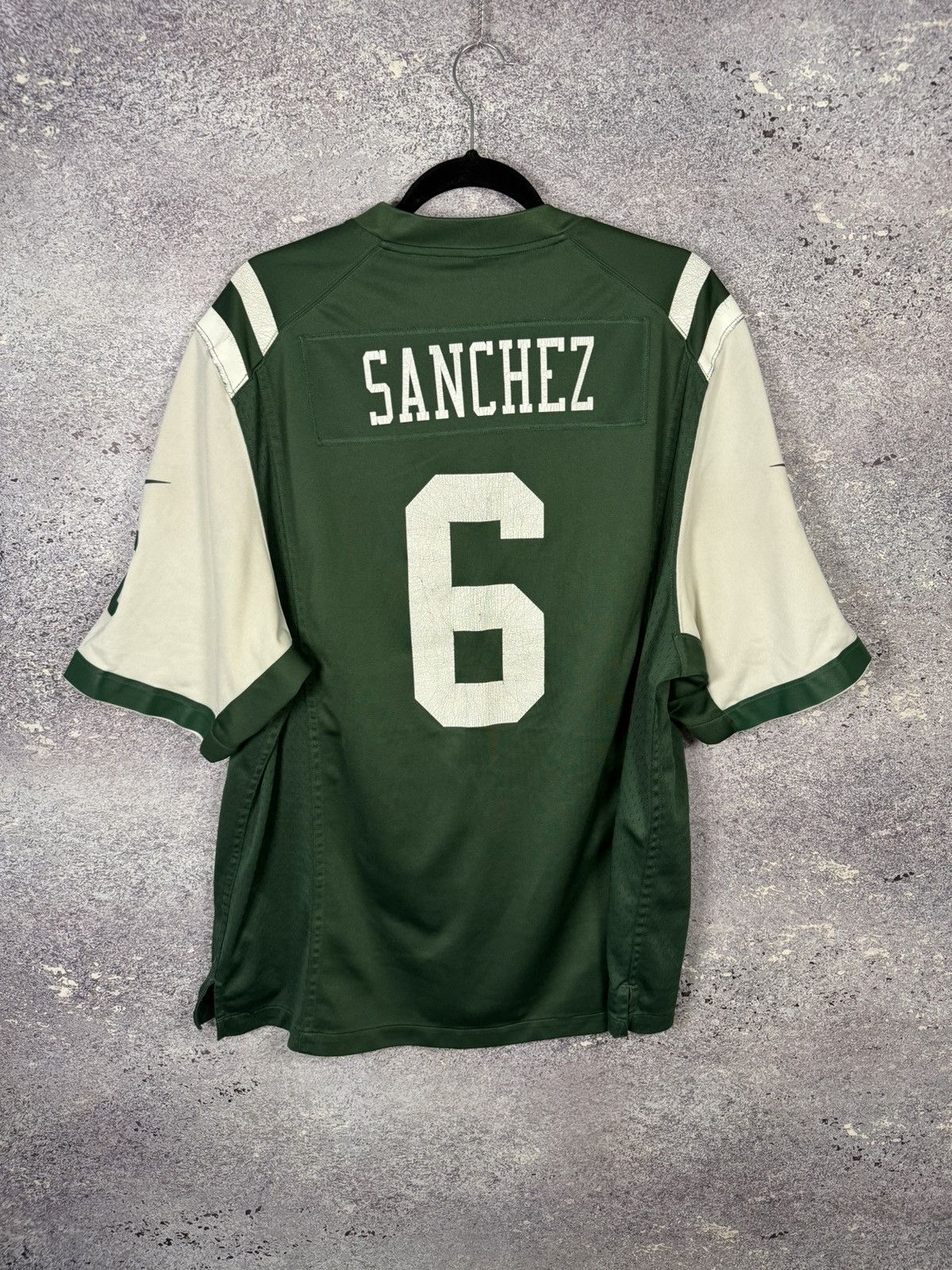 NFL × Nike SANCHEZ New York Jets Nike On Field Football Jersey NFL Size US XL / EU 56 / 4 - 16 Thumbnail