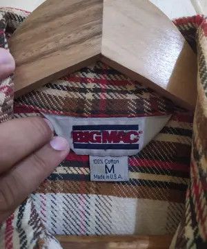 Vintage Vintage 80s JCPenney Big Mac Heavyweight Plaid Flannel Shirt Size US M / EU 48-50 / 2 - 6 Thumbnail