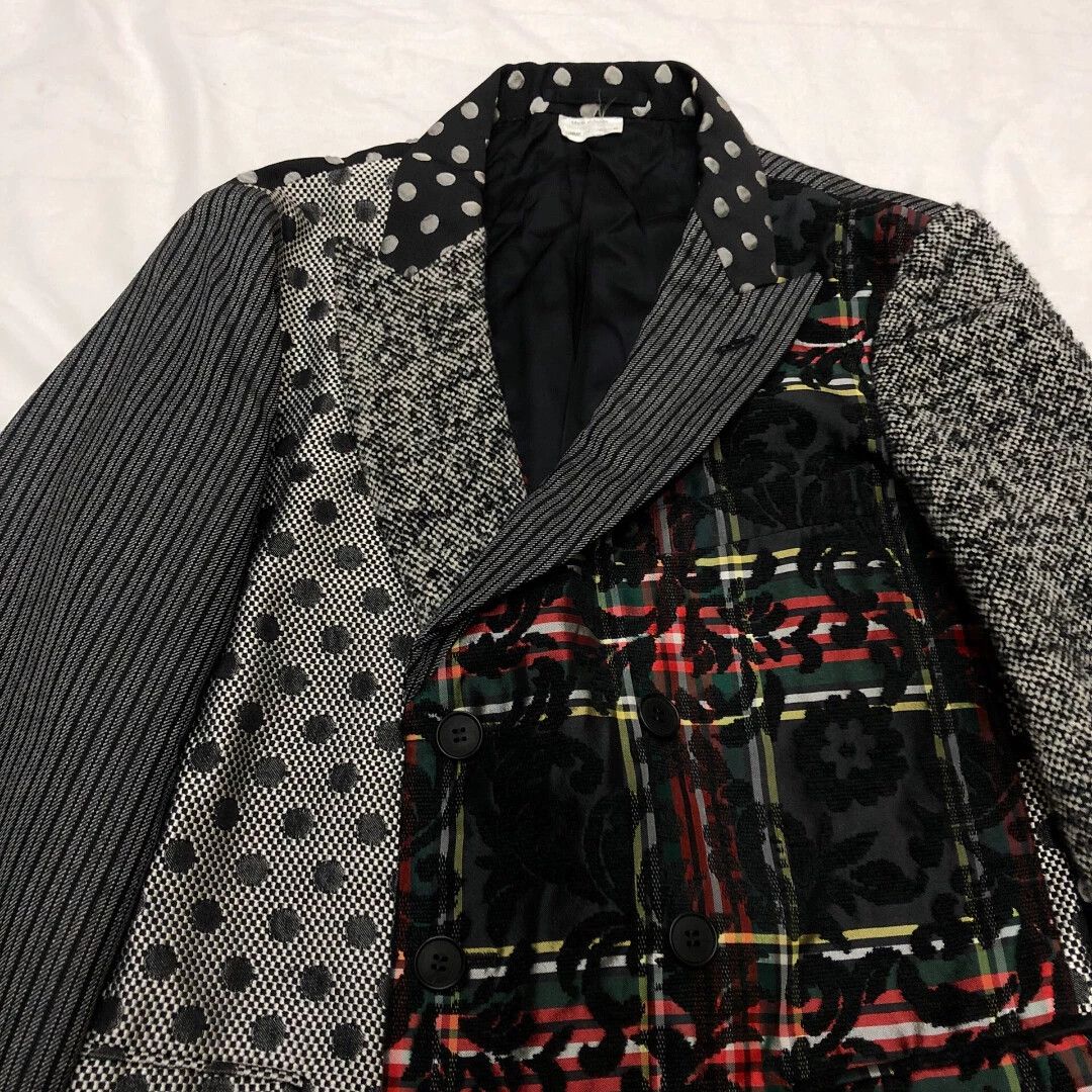 Comme des Garcons Comme des Garçons 12AW Patchwork Runway Jacket XS Size XS / US 0-2 / IT 36-38 - 6 Thumbnail