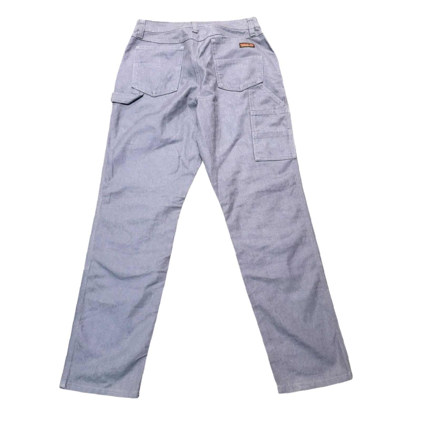 Patagonia Patagonia Hemp Canvas Pants Women Blue 12 Slim All Seasons Double Knee Carpenter Size 34" / US 12 / IT 48 - 7 Thumbnail
