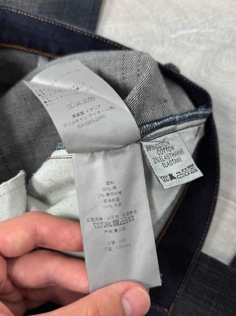 Dior Dior Hedi Slimane Washed Denim Jeans Size US 31 - 19 Thumbnail