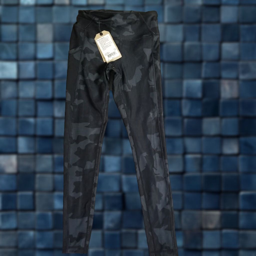 Prana prAna Electa Leggings Camo Full Length Yoga High Rise Woman XS Pocket NWT 9 Size 26" / US 2 / IT 38 - 1 Thumbnail