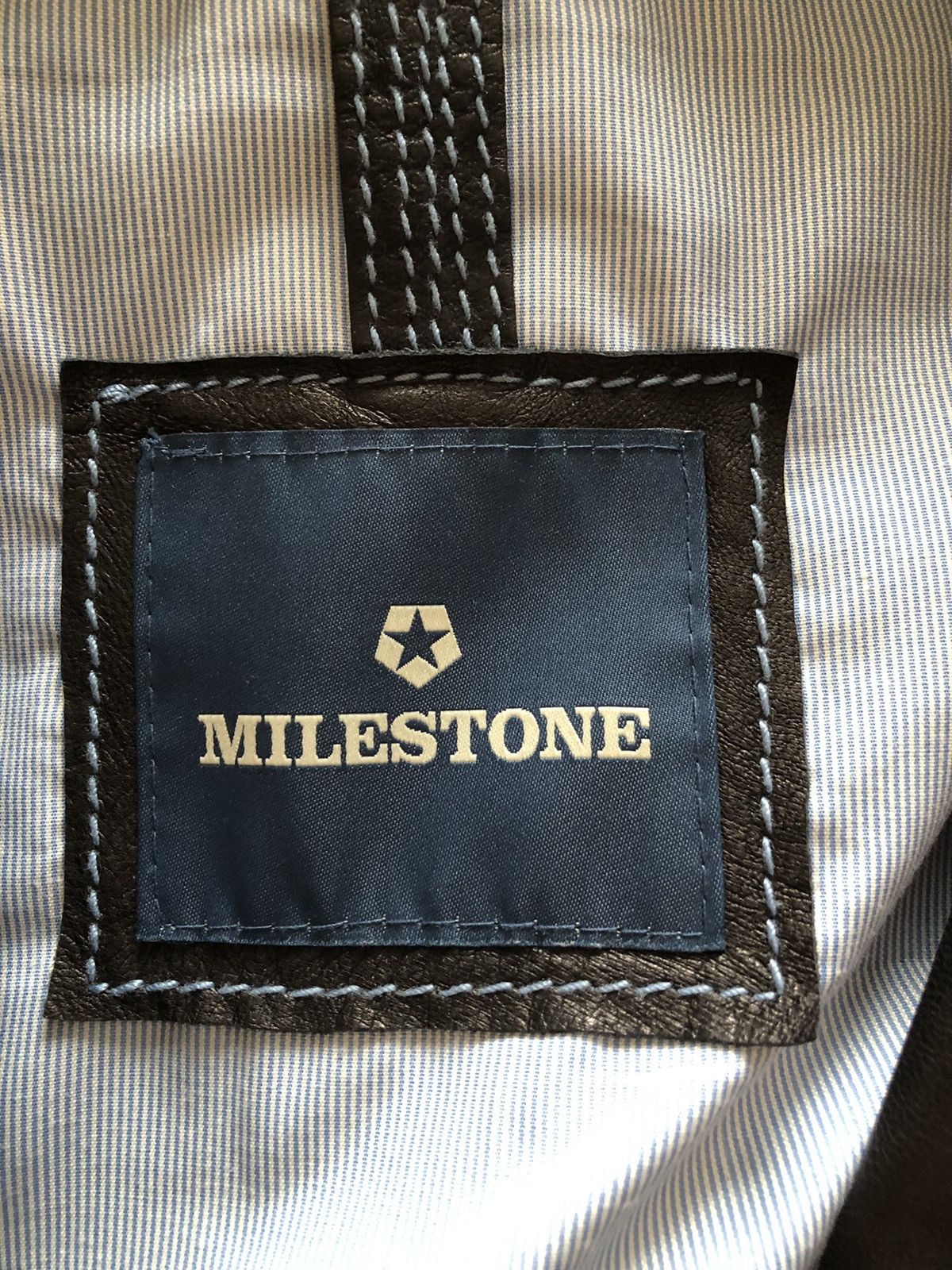 Milestone × Vintage MILESTONE LEATHER ANASTASIO VINTAGE QUALITY SUIT JACKET Size US L / EU 52-54 / 3 - 3 Thumbnail
