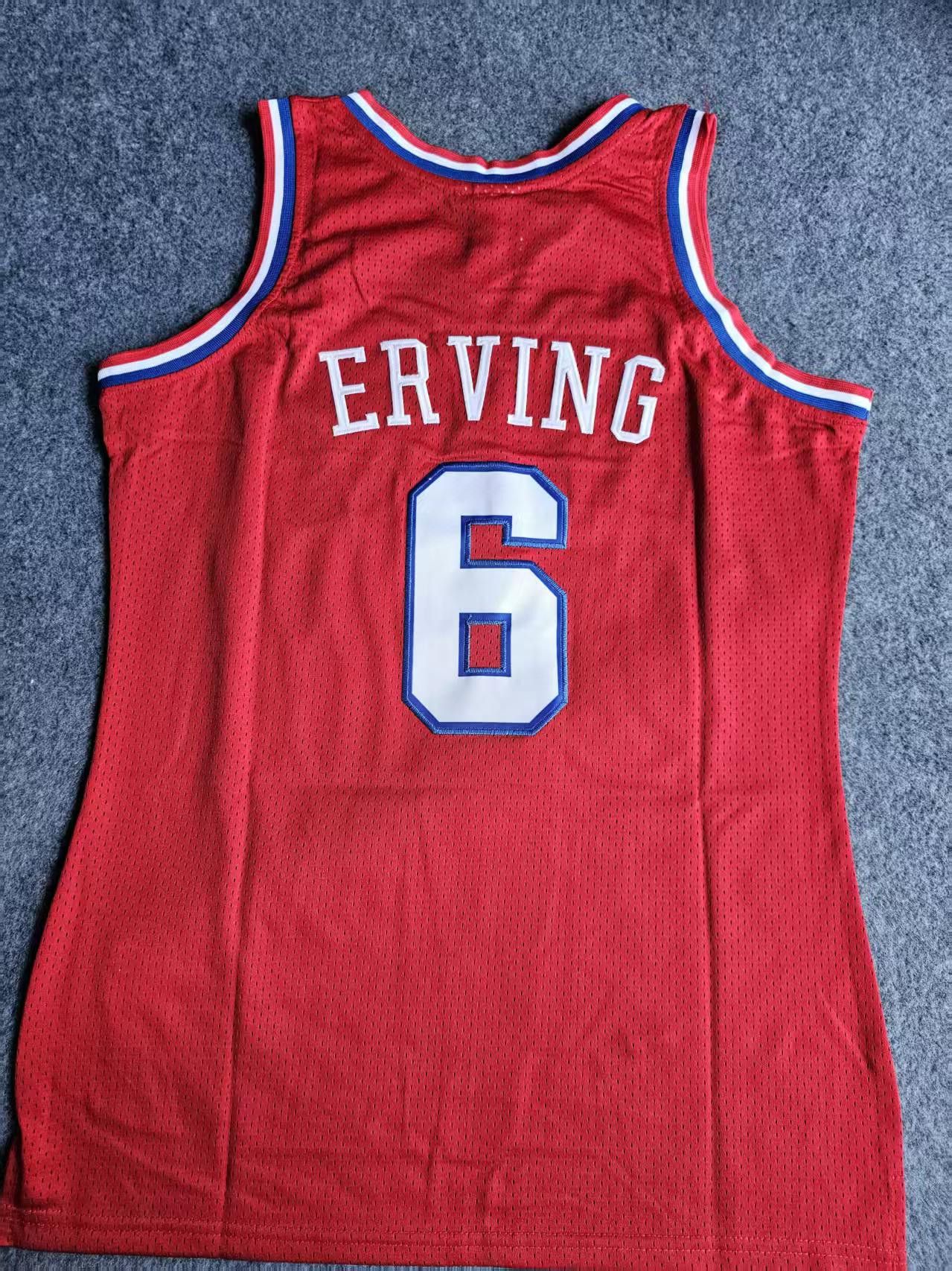 NBA 1982 83 Philadelphia 76ers 6 Julius Erving Jersey Size US M / EU 48-50 / 2 - 2 Thumbnail