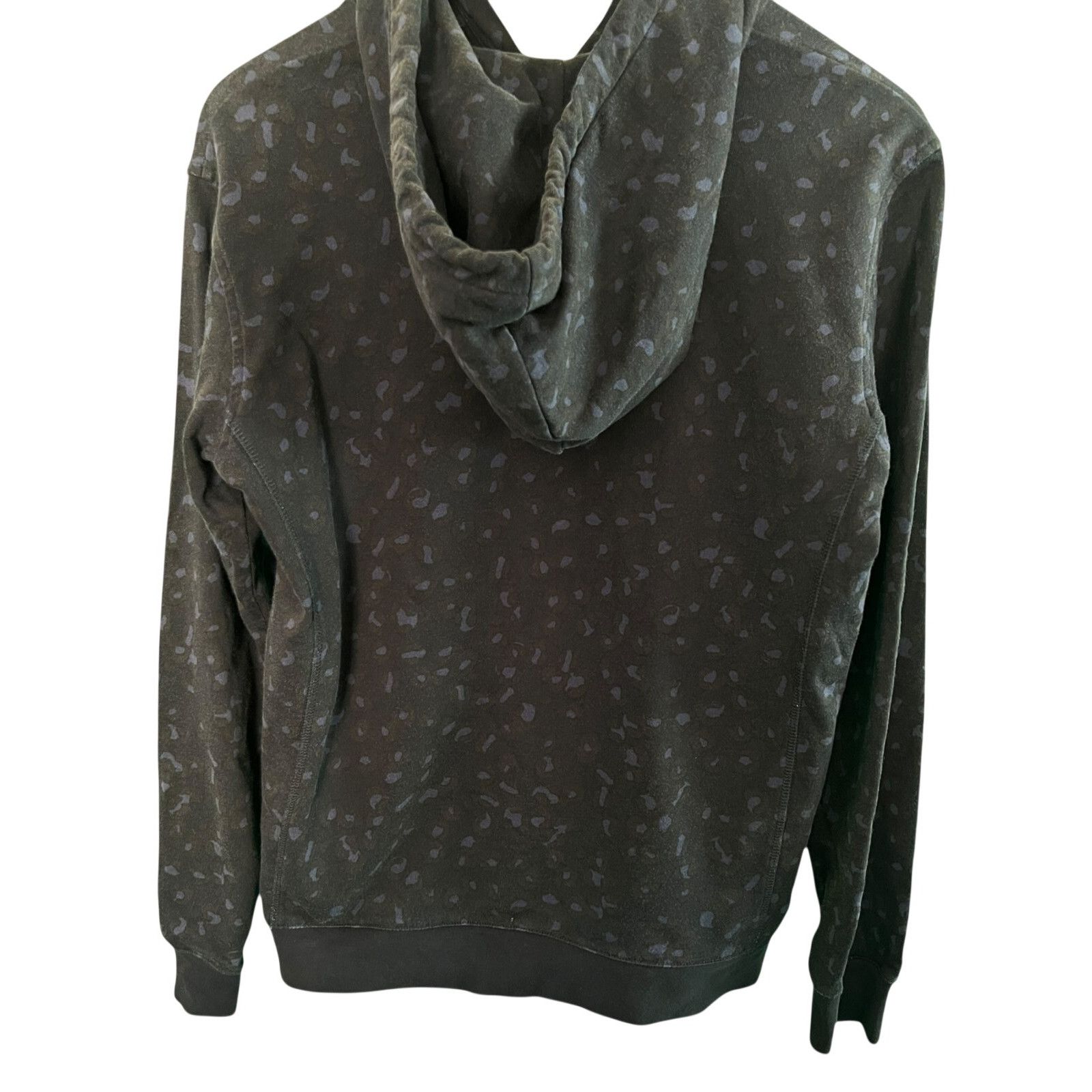 A.P.C. A.P.C. APC Mens XS Leopard Print Navy Blue Hoodie Sweatshirt Size US XS / EU 42 / 0 - 8 Thumbnail