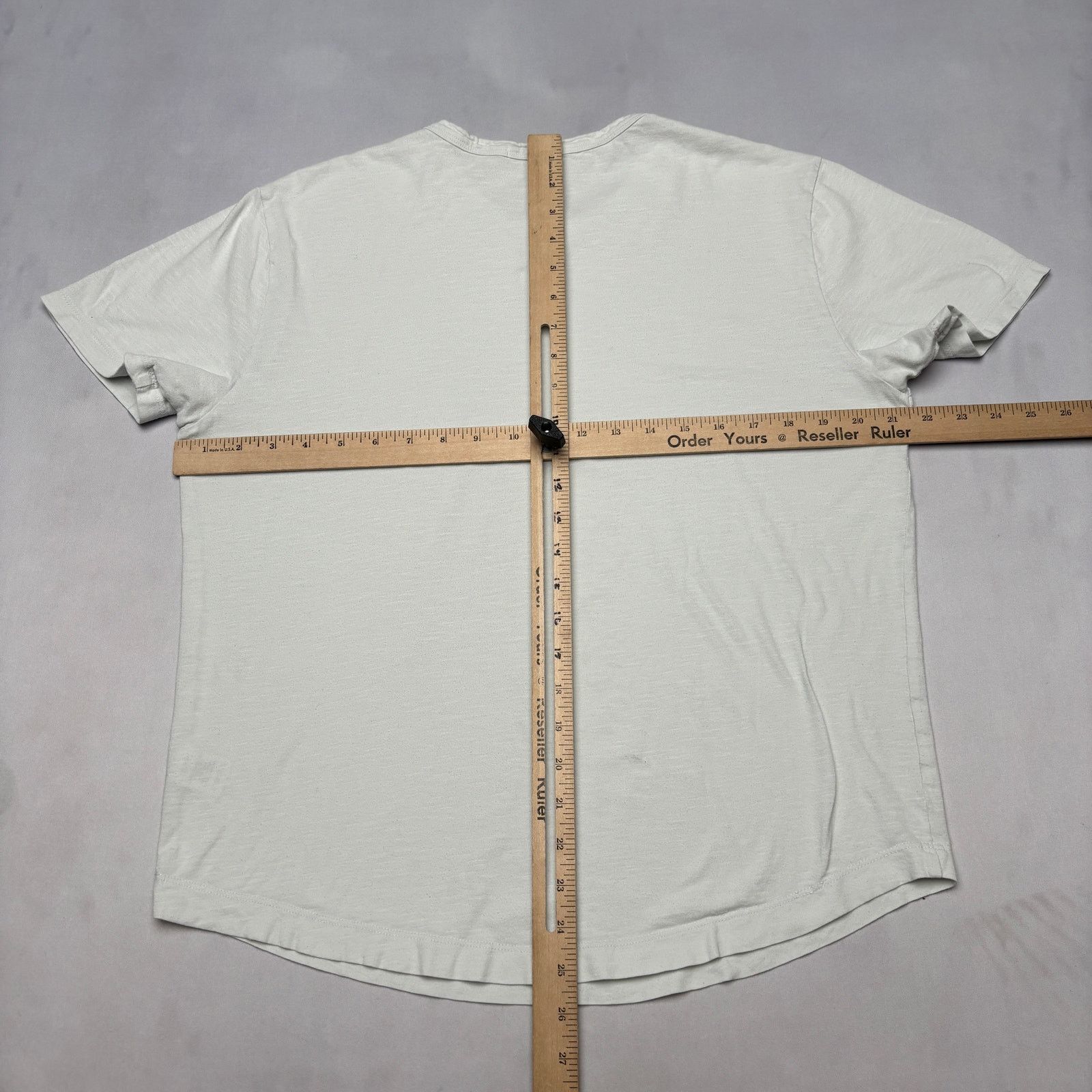Buck Mason Buck Mason Slub Curved Hem T Shirt Men's M Quiet Luxury Size US M / EU 48-50 / 2 - 3 Thumbnail